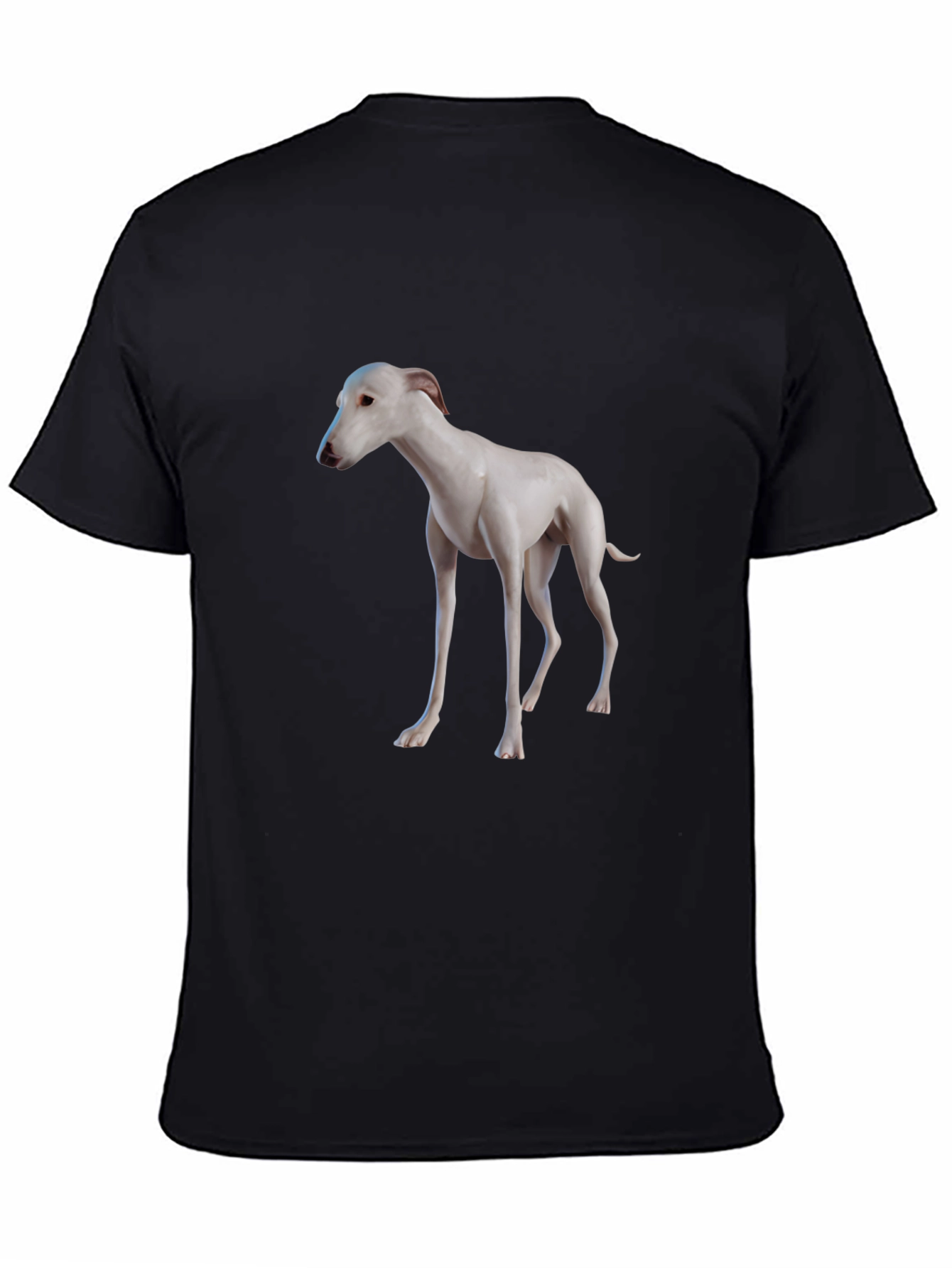 Black Dog Graphic Black T-Shirt view 4