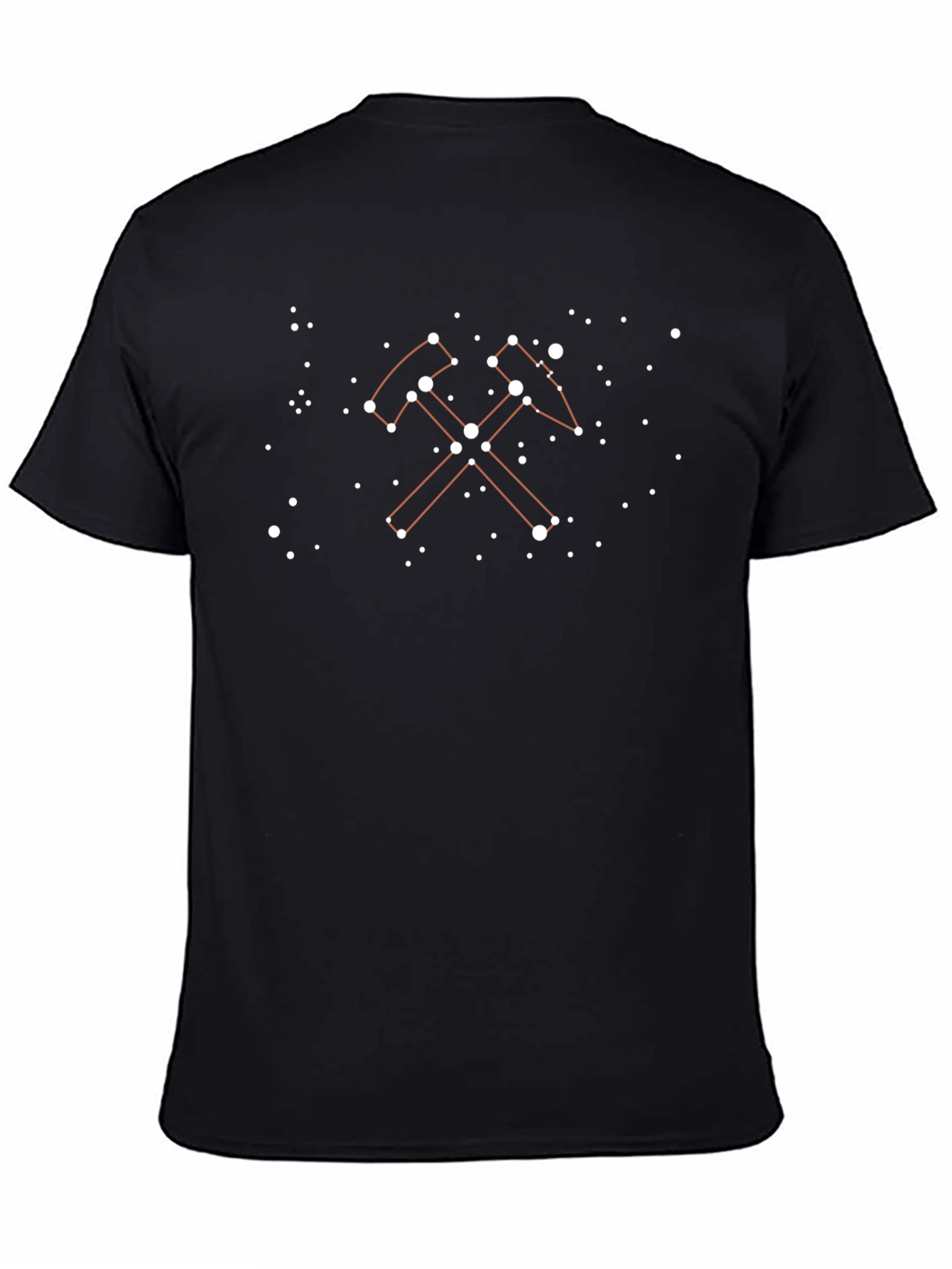 Black Miner's Constellation T-Shirt view 4