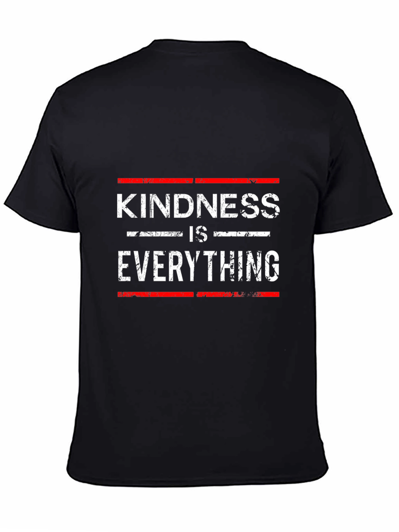 Black Kindness is Everything Graphic T-Shirt - Unisex view 4