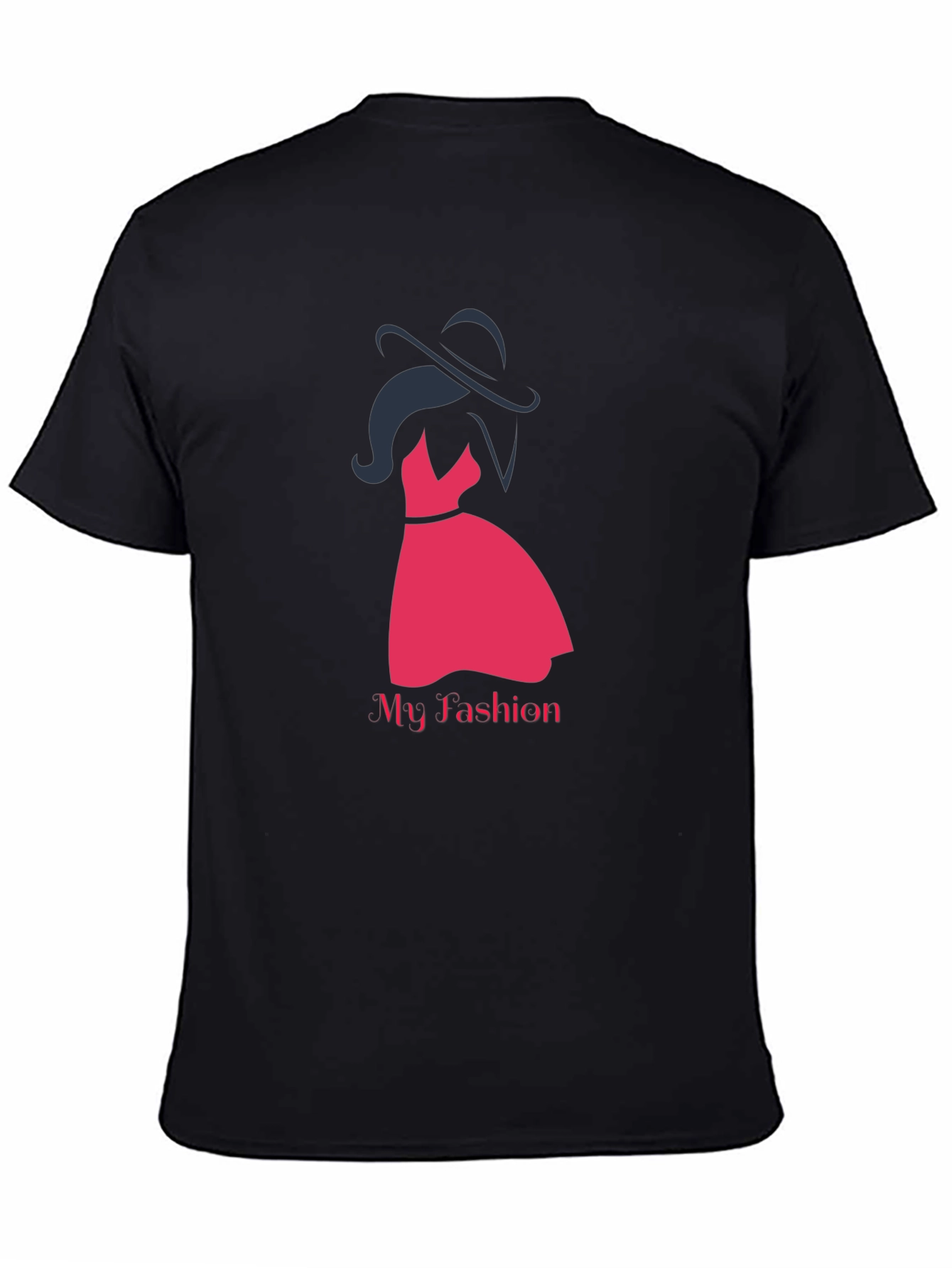 Black My Fashion Lady T-Shirt view 4