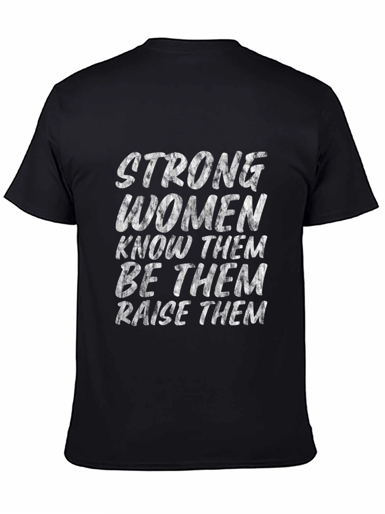 Black Strong Women Graphic Tee view 4