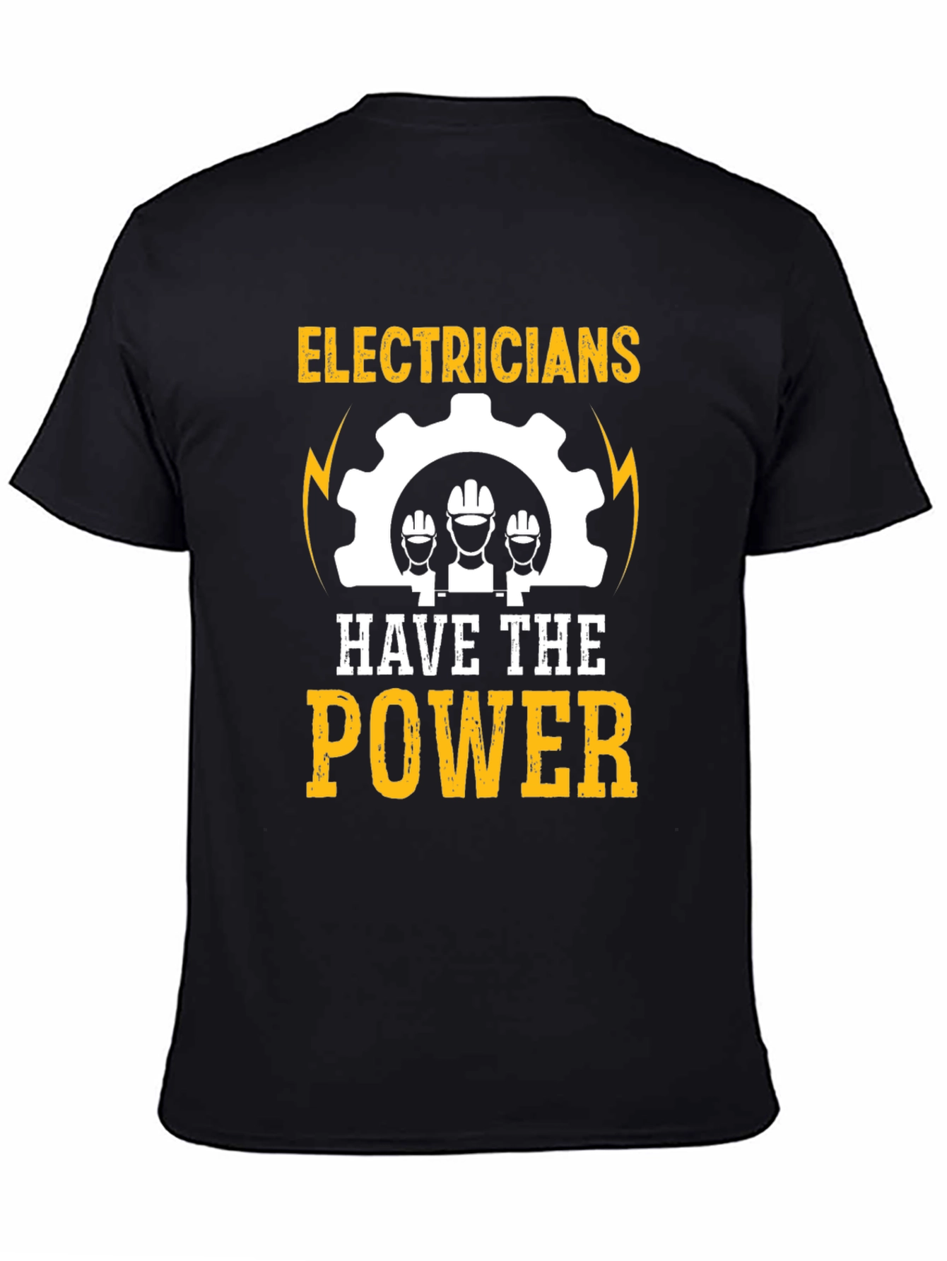 Black Electricians Have the Power T-Shirt view 4
