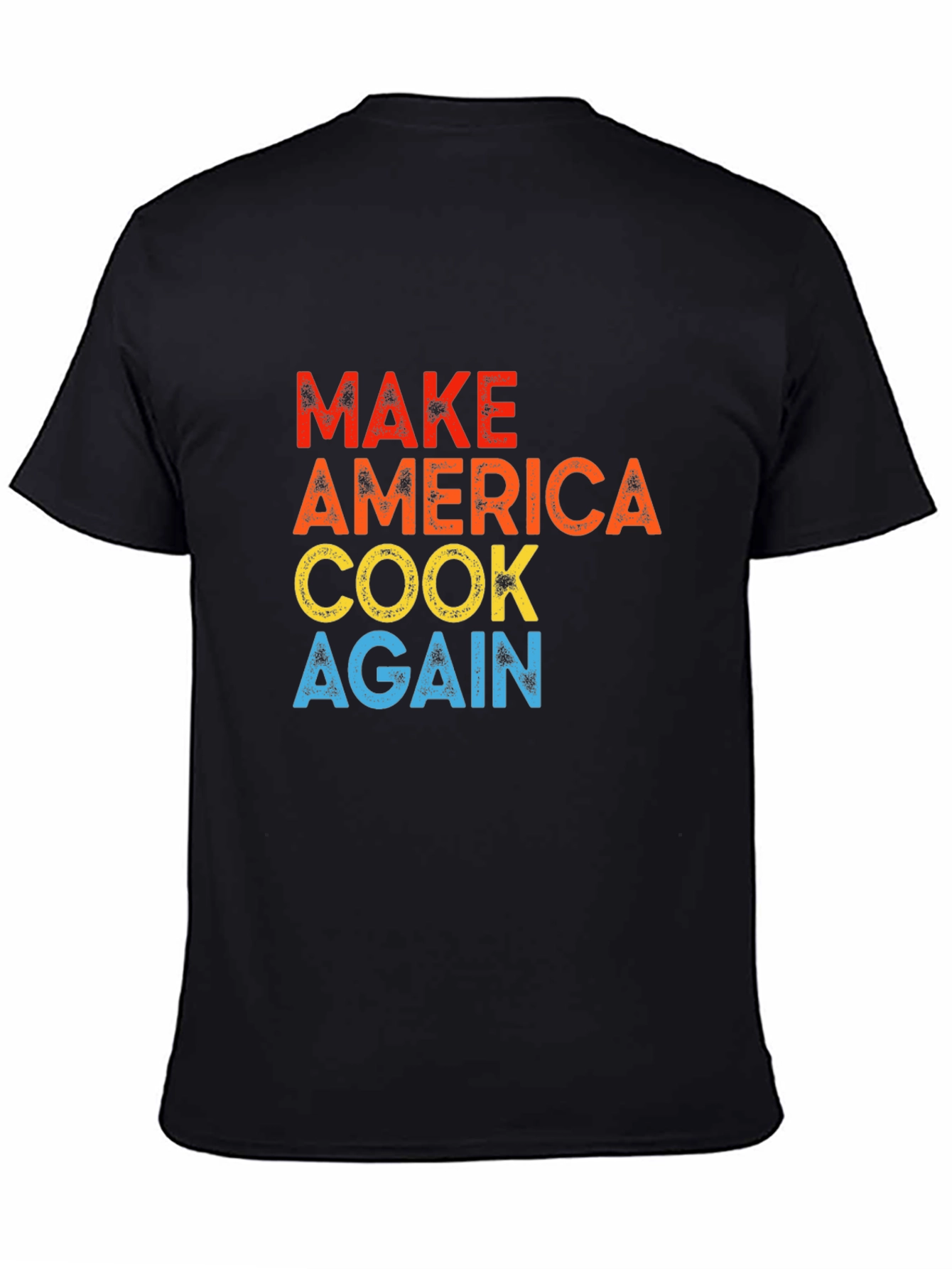 Black Make America Cook Again T-Shirt view 4