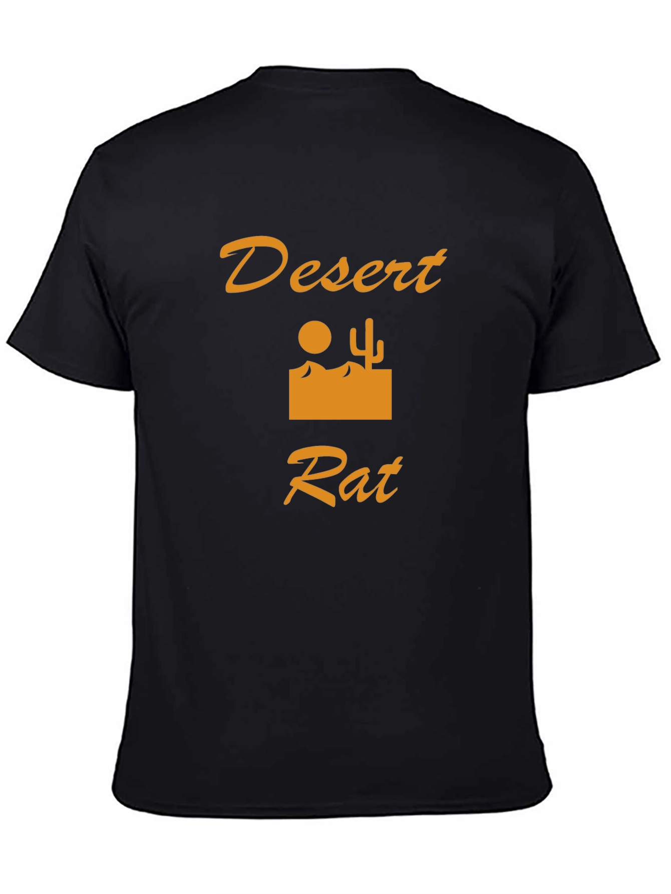 Black Desert Rat Graphic Tee - Black view 4