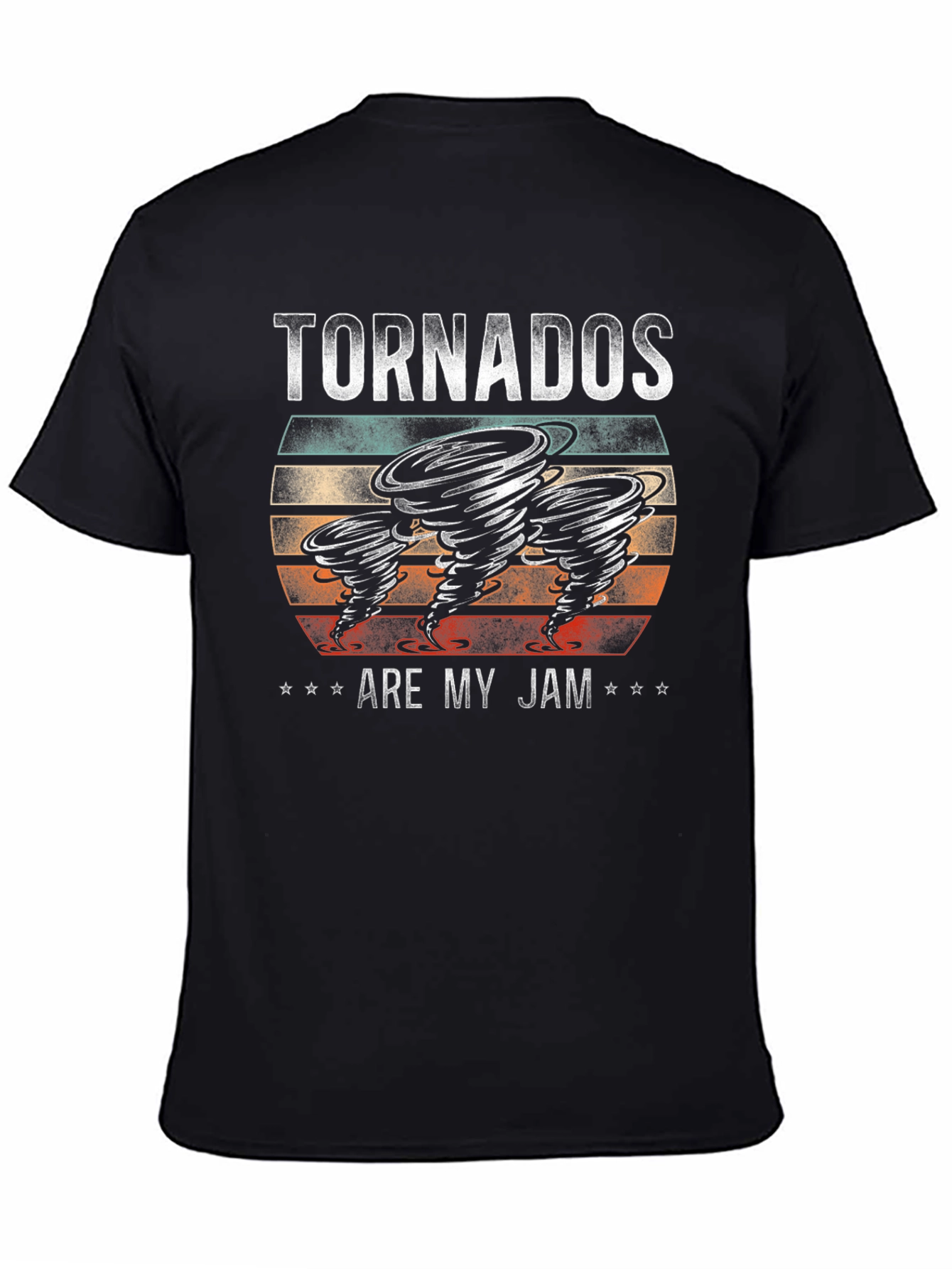 Black Tornadoes Are My Jam Graphic Tee view 4