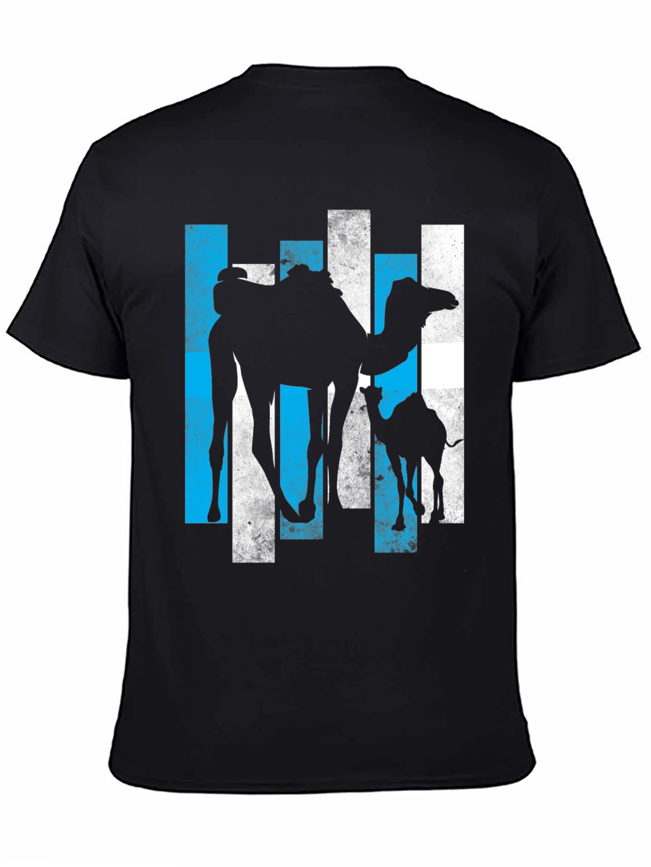 Black Camel Silhouette Graphic Tee view 4