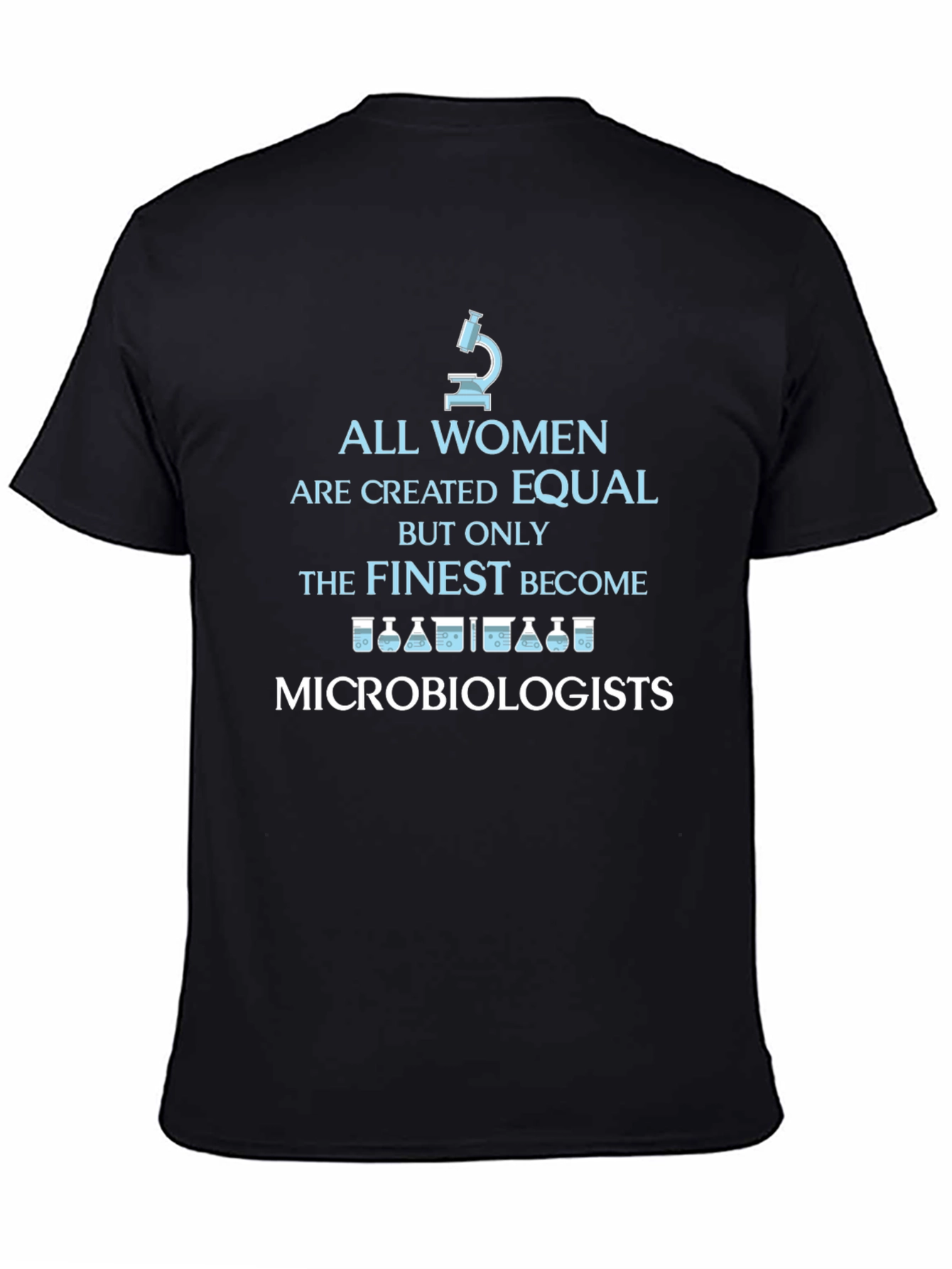 Black Finest Microbiologists Women's T-Shirt view 4