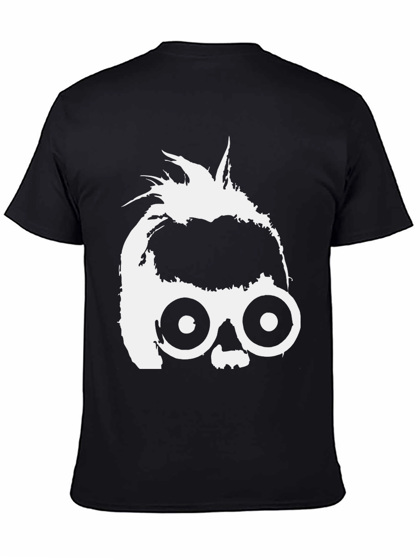 Unique Graphic Tee - Punk Skull with Goggles - 4