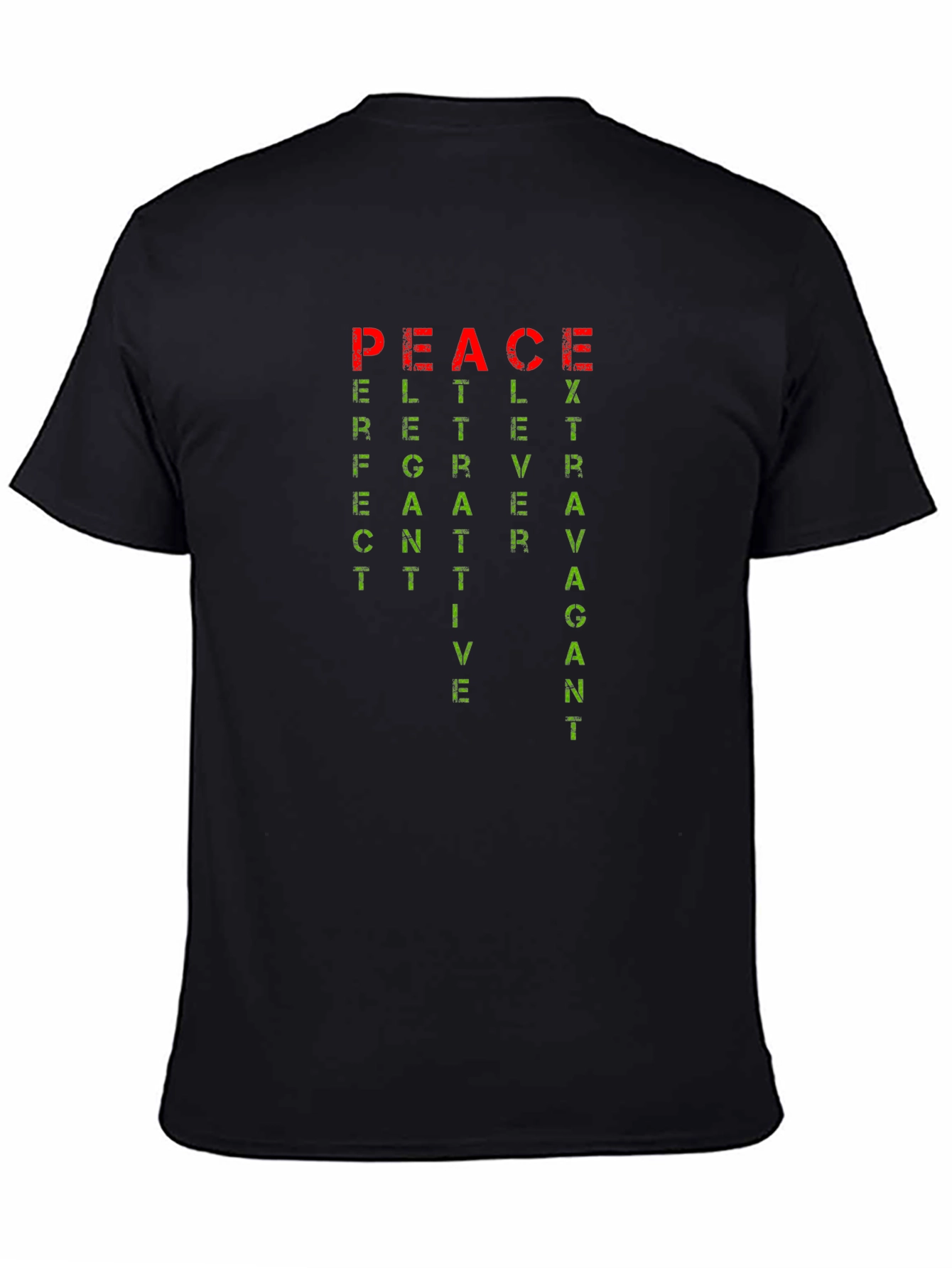 Black Peace Tee - Elegant, Attractive, Extravagant view 4