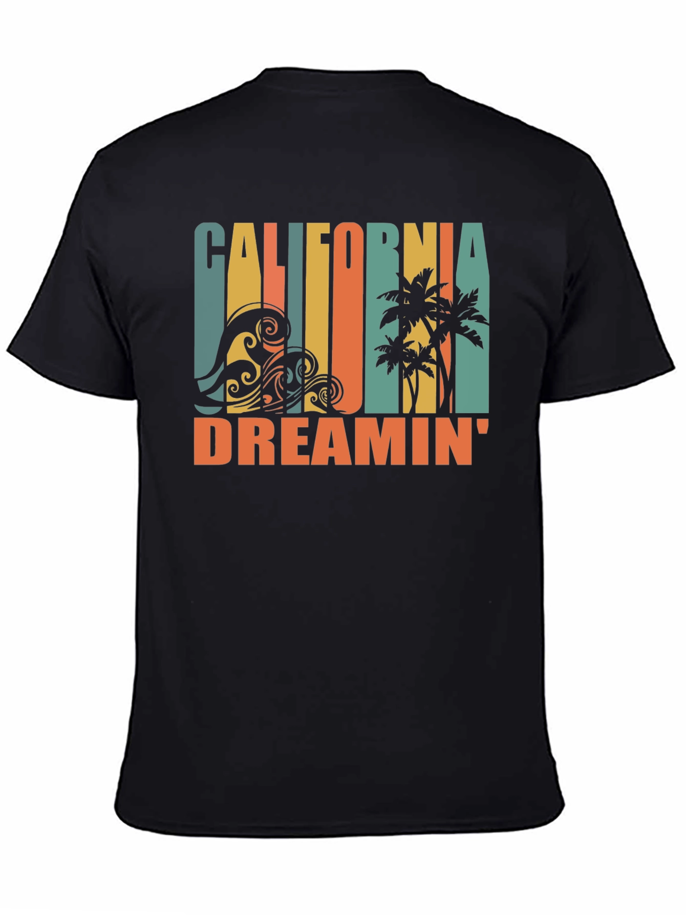 Black California Dreamin' Graphic Tee view 4