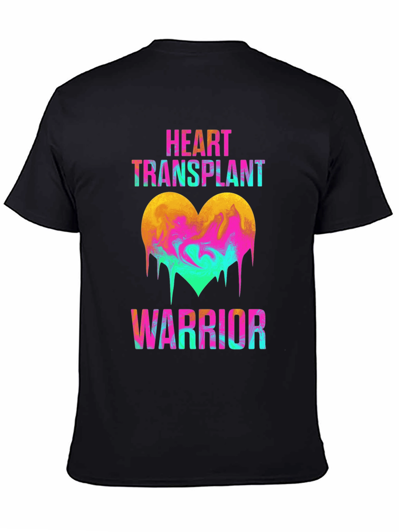 Black Heart Transplant Warrior Graphic Tee view 4