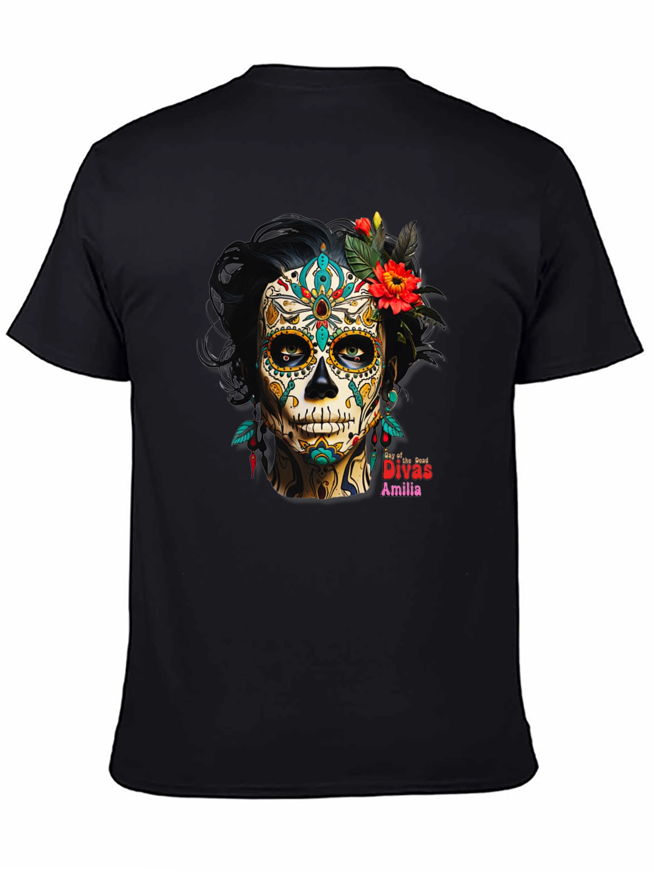 Day of the Dead Divas T-Shirt - 4
