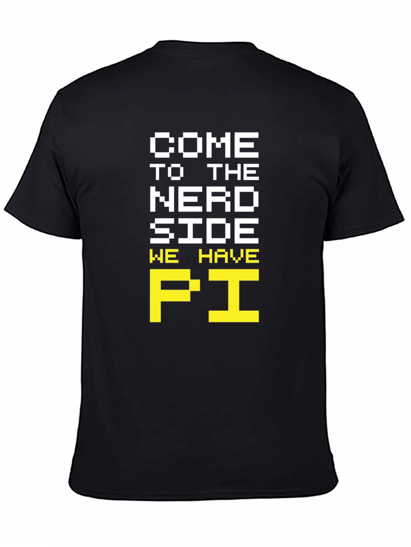 Black Nerd Side PI T-Shirt view 4