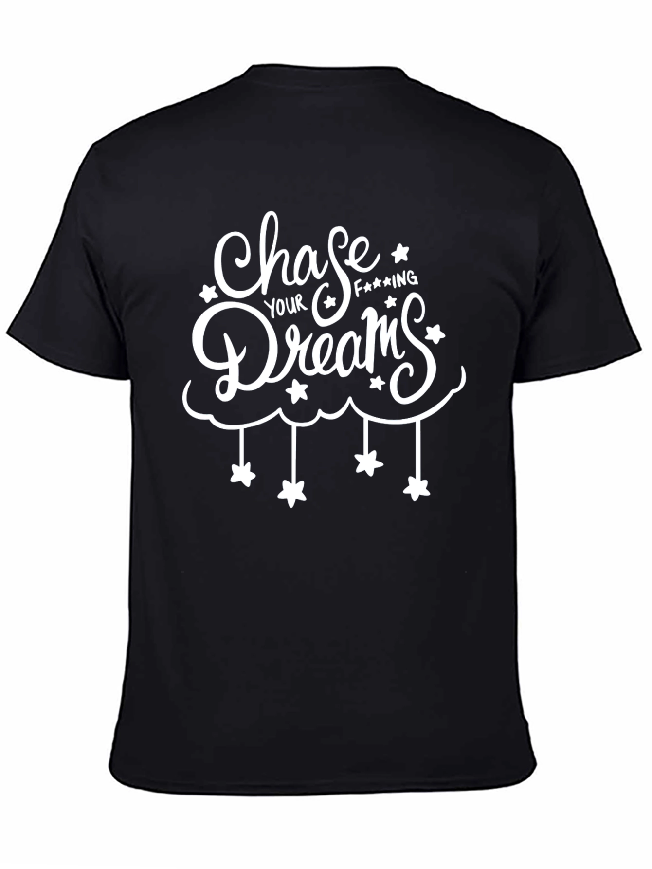 Black Chase Your Dreams Graphic Tee - Black T-Shirt view 4