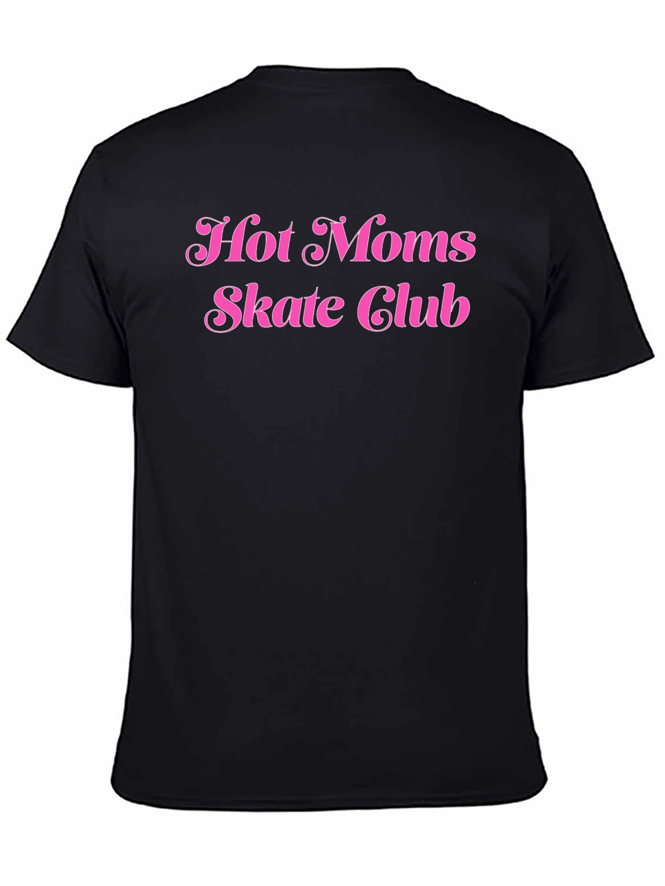 Black Hot Moms Skate Club T-Shirt view 4