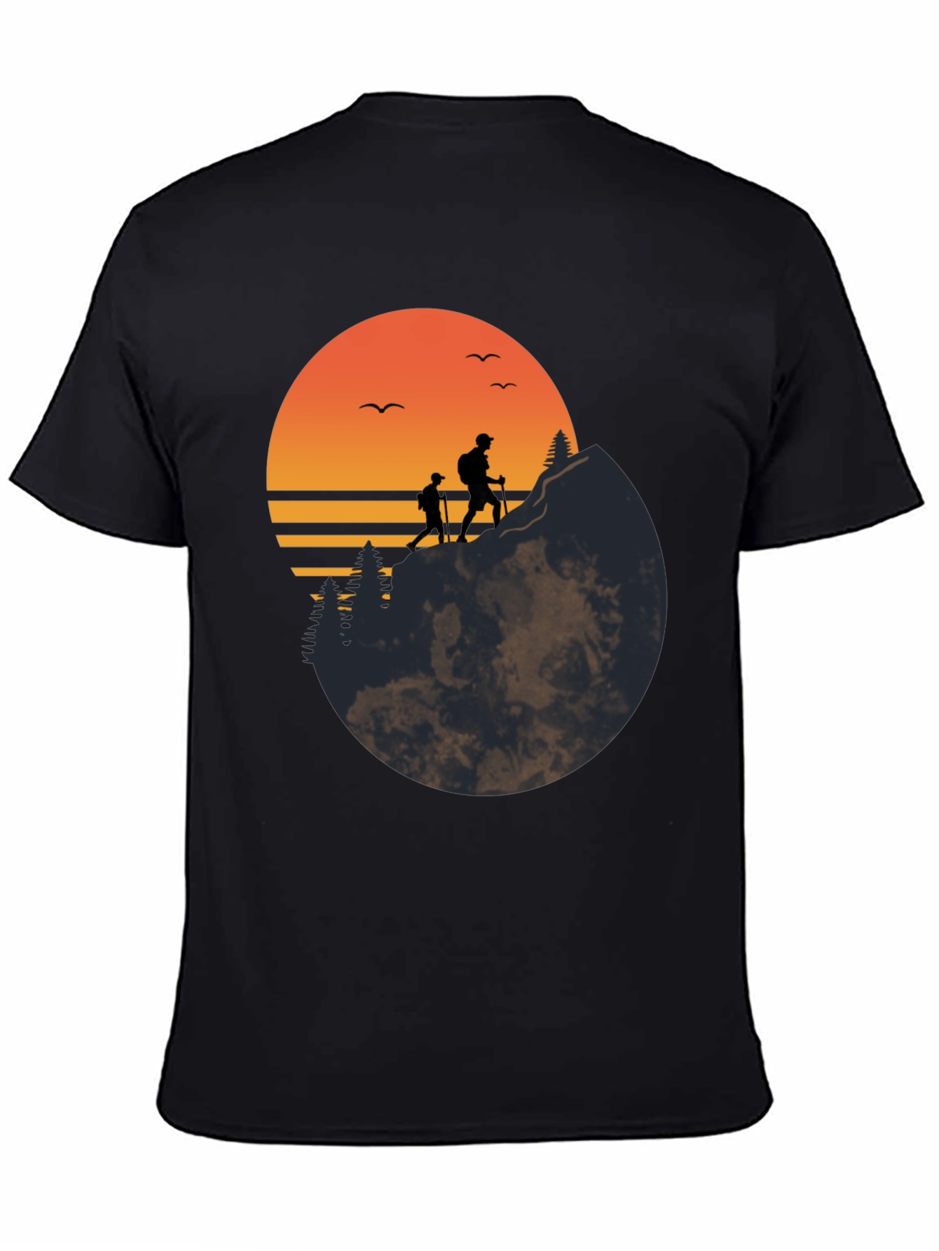 Adventure Sunset Graphic Tee - 4