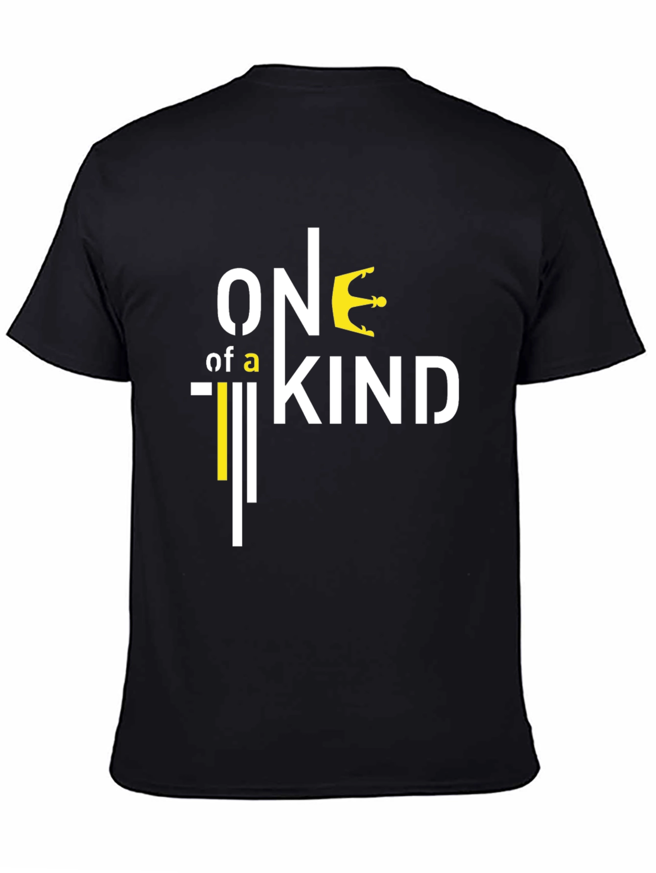 Black One of a Kind Graphic Tee - Black view 4