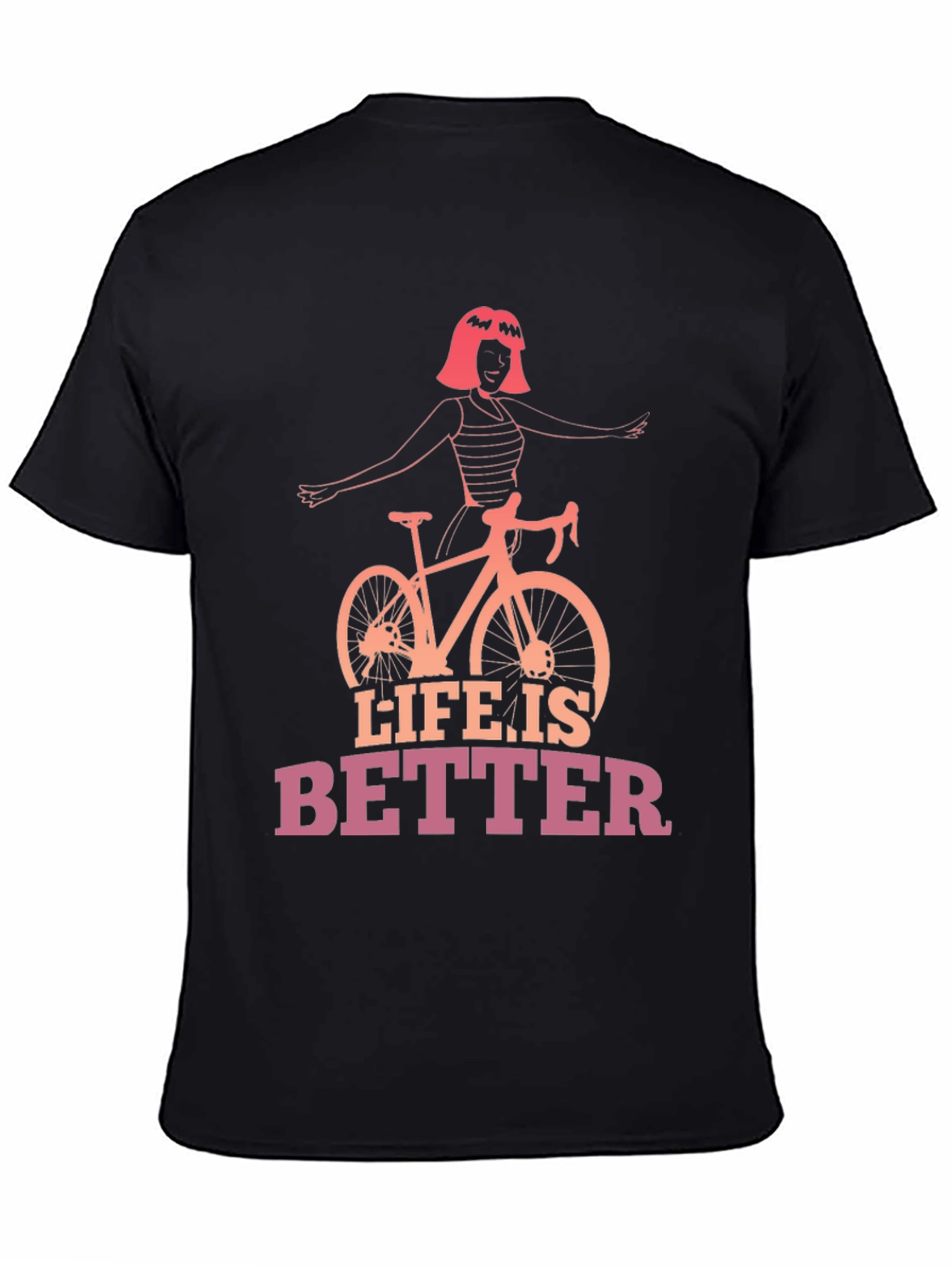 Life is Better Bike T-Shirt - 4