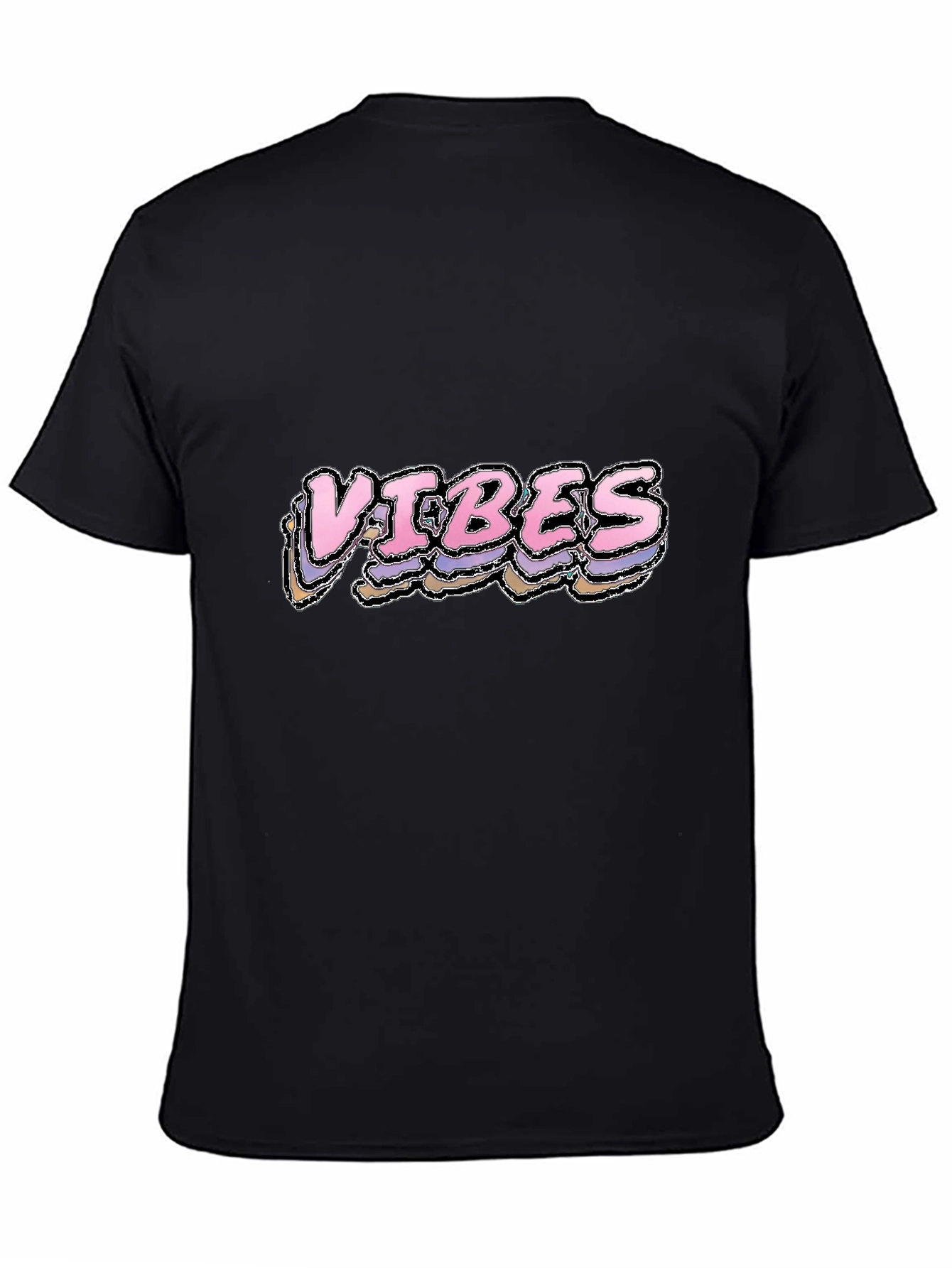 Black Vibes Graphic T-Shirt - Stylish Comfort view 4