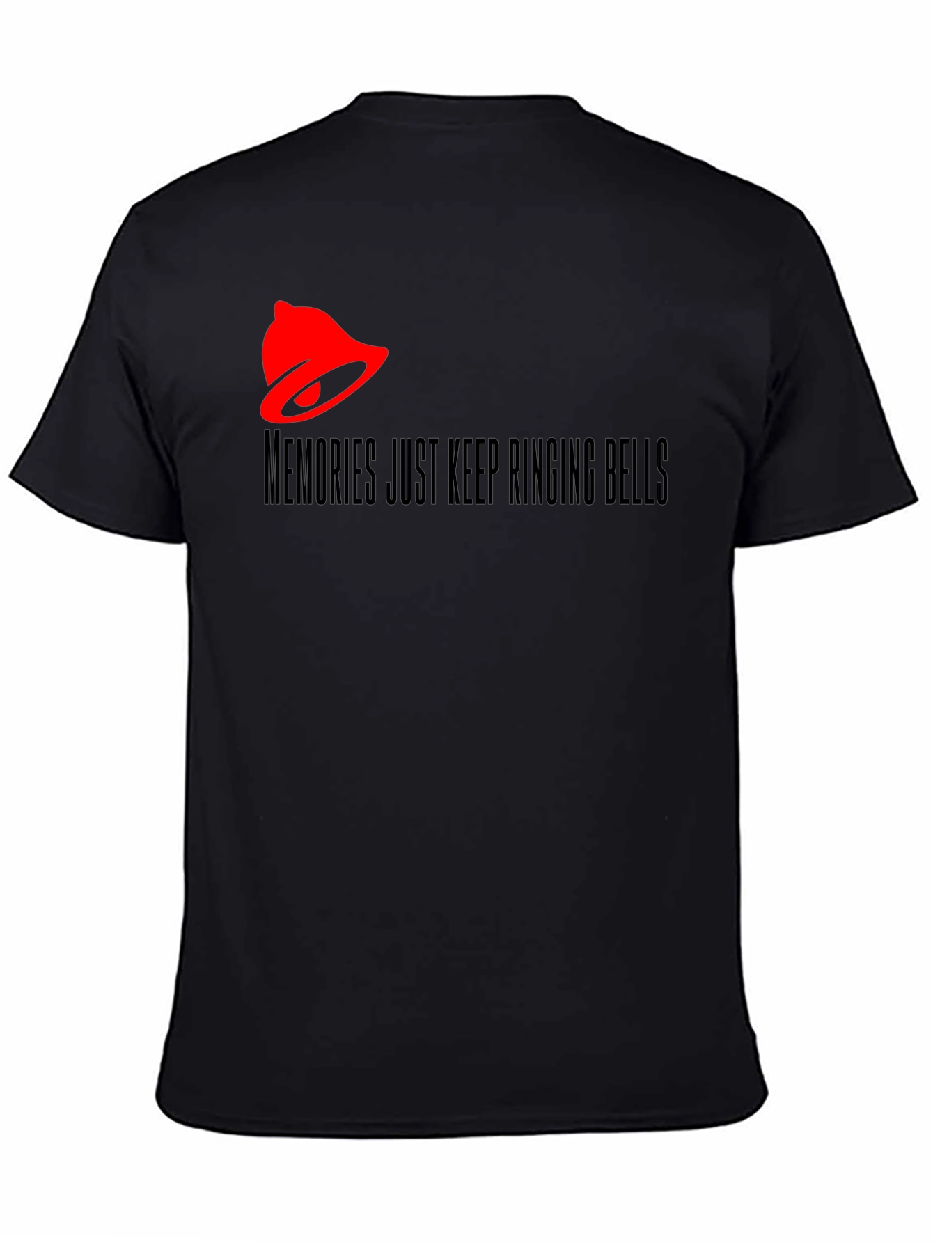 Black Memories Ringing Bells Black T-Shirt view 4