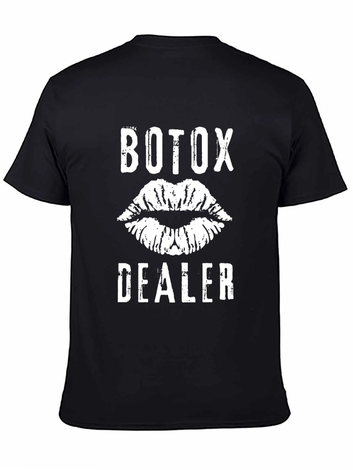 Black Botox Dealer Graphic Tee - Unisex Short Sleeve view 4