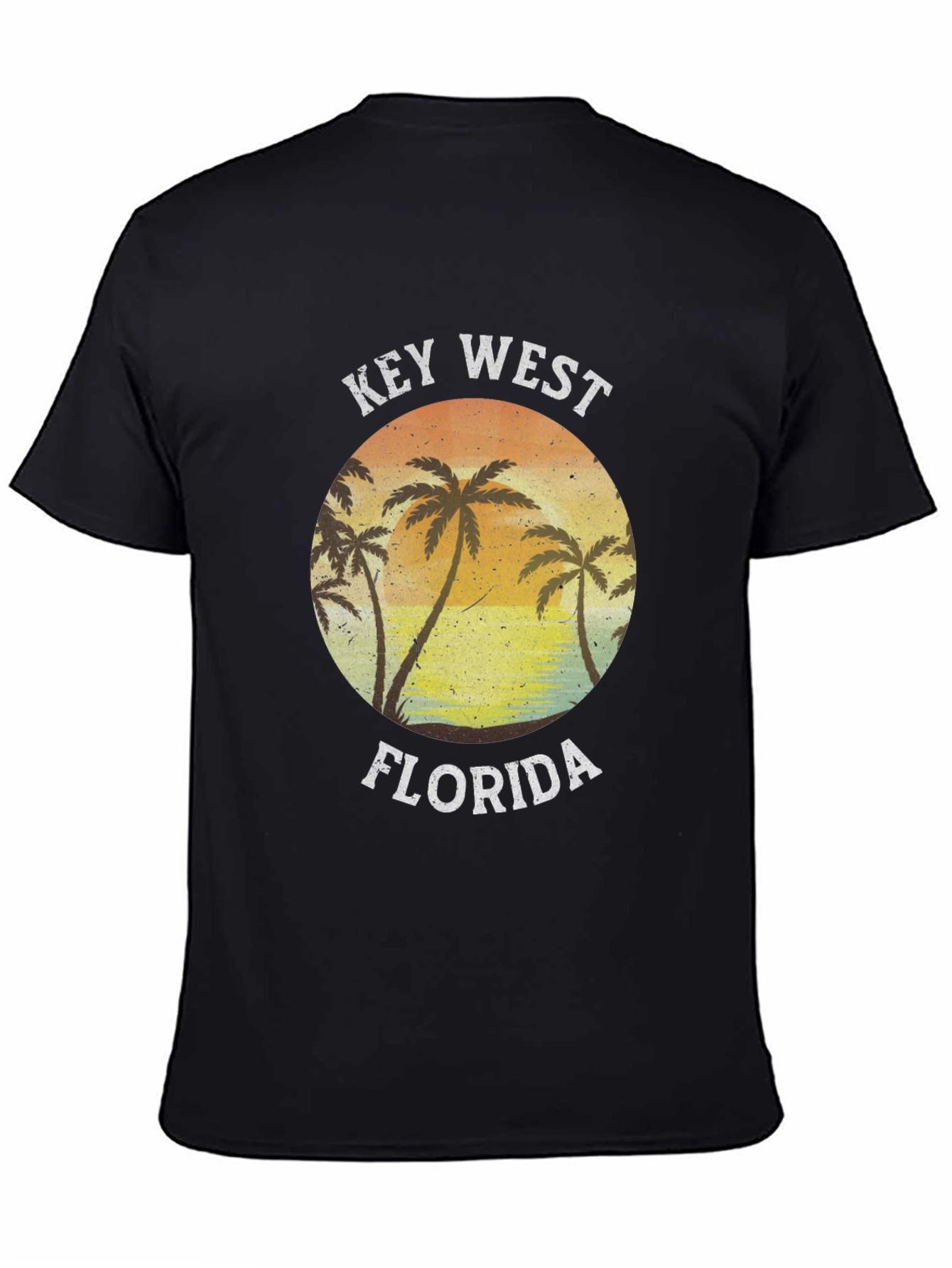 Key West Florida Palm Tree Graphic Tee - 4