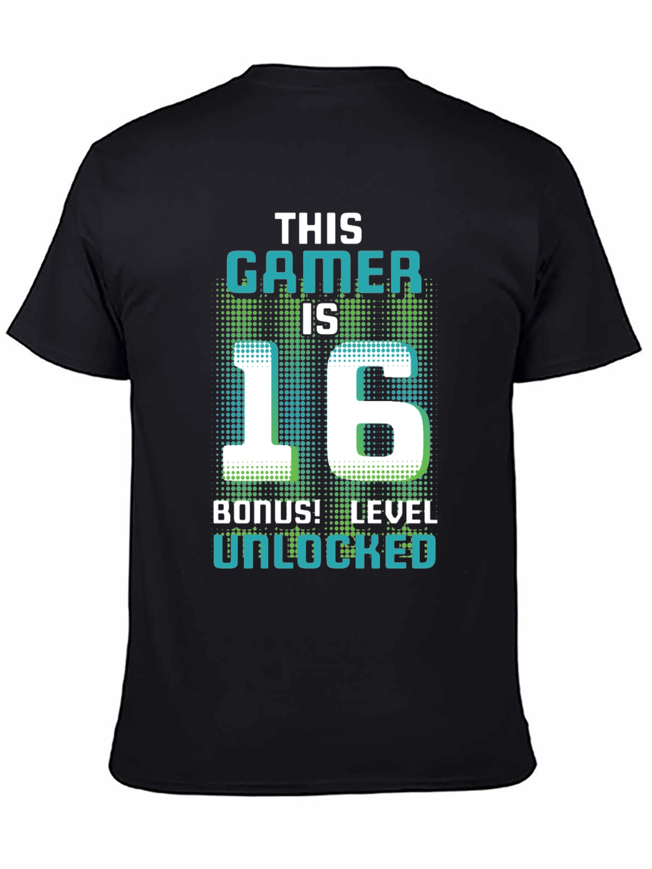Gamer Level 16 Unlocked Birthday T-Shirt - 4