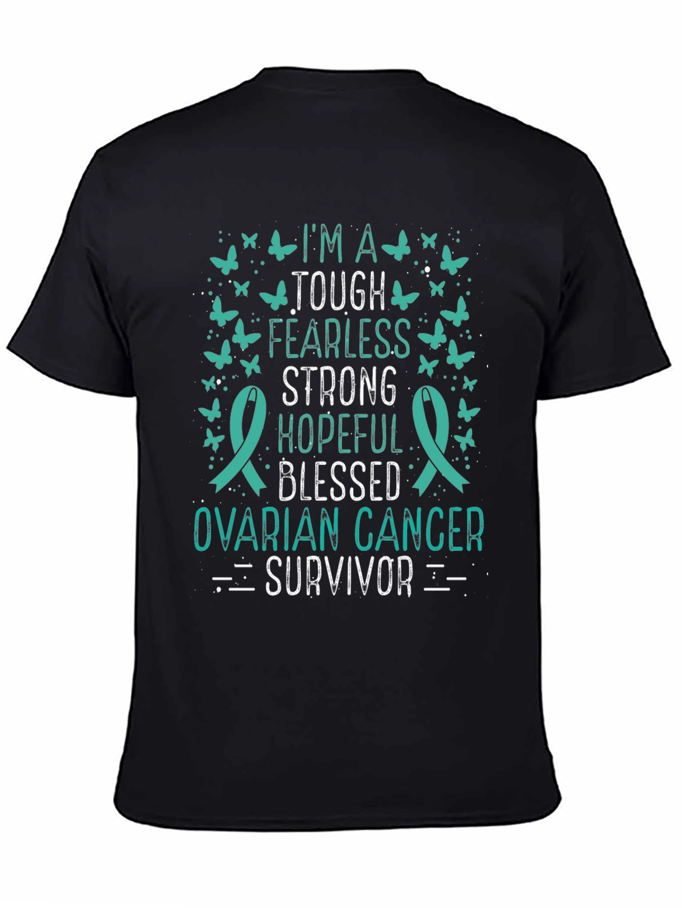 Ovarian Cancer Survivor Graphic Tee - 4