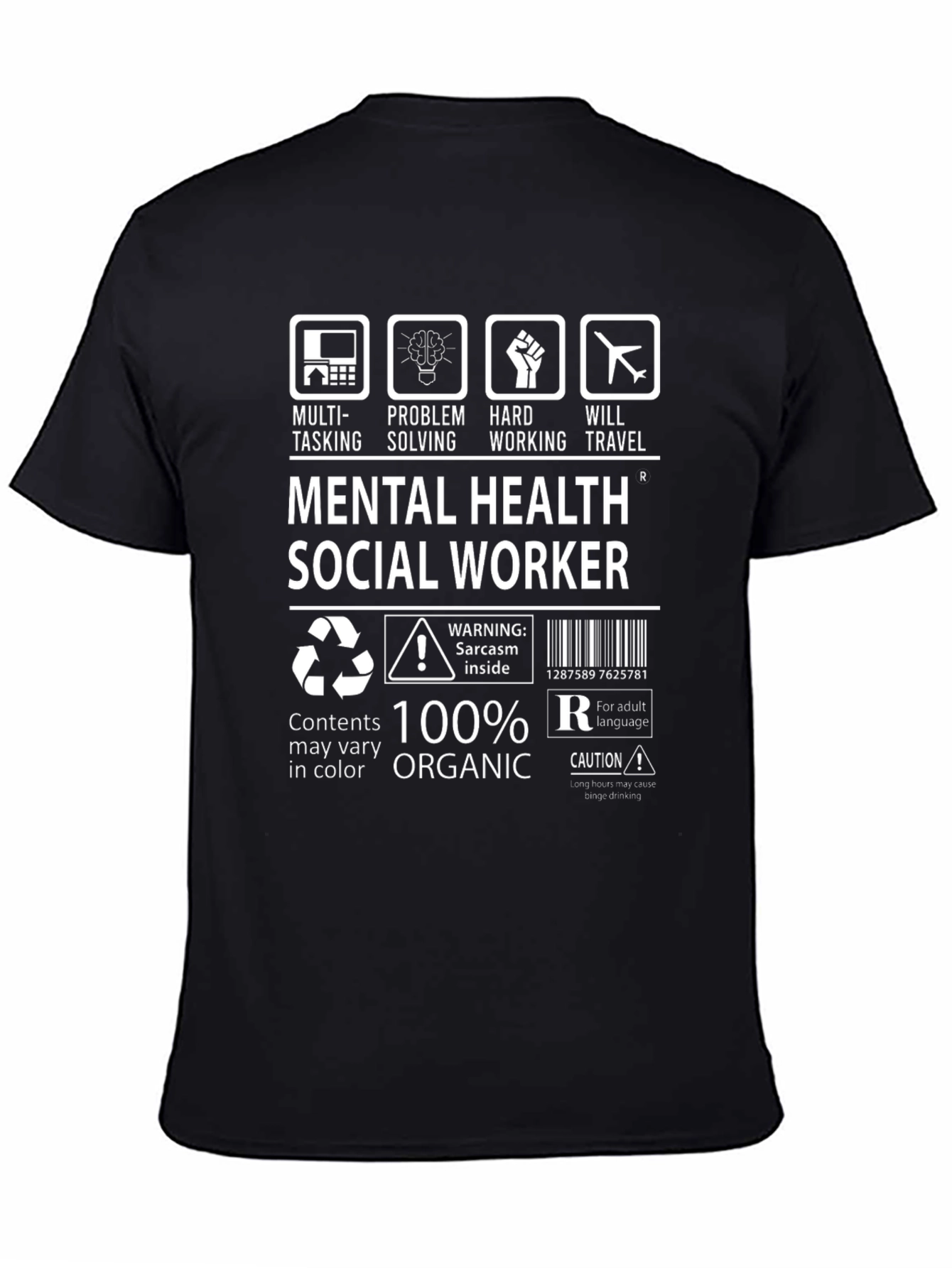 Mental Health Social Worker T-Shirt - 4