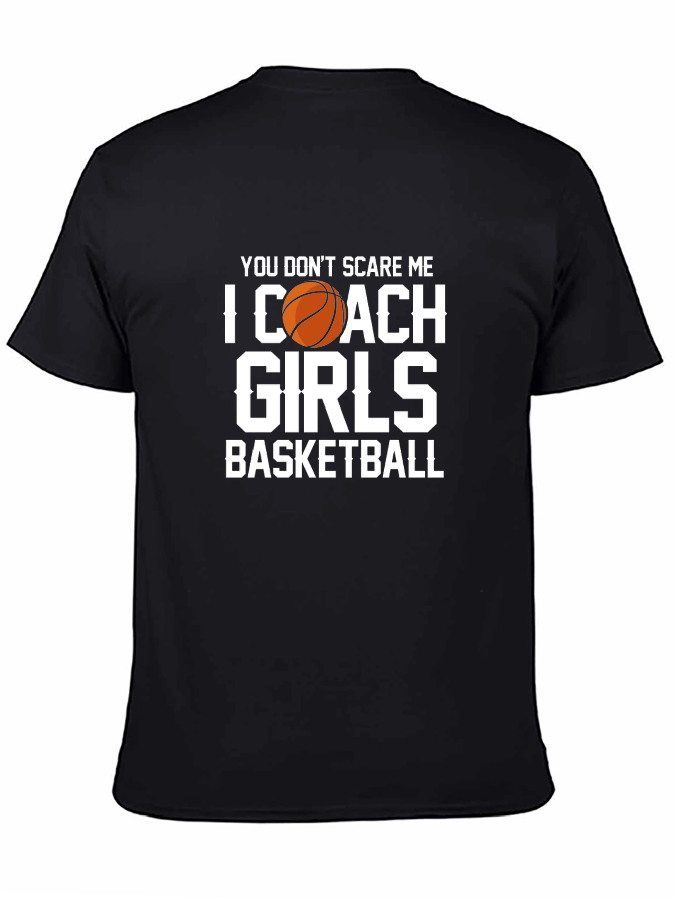 Black Girls Basketball Coach T-Shirt - Funny Gift view 4