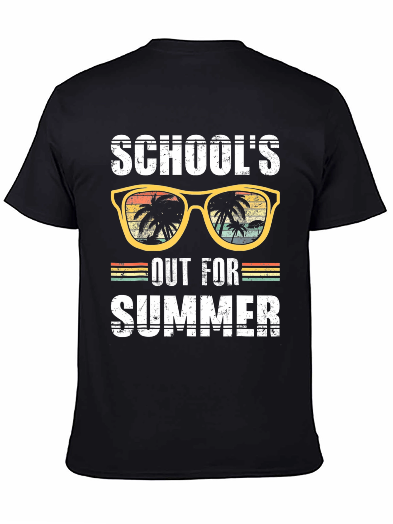 Black School's Out For Summer Graphic T-Shirt view 4