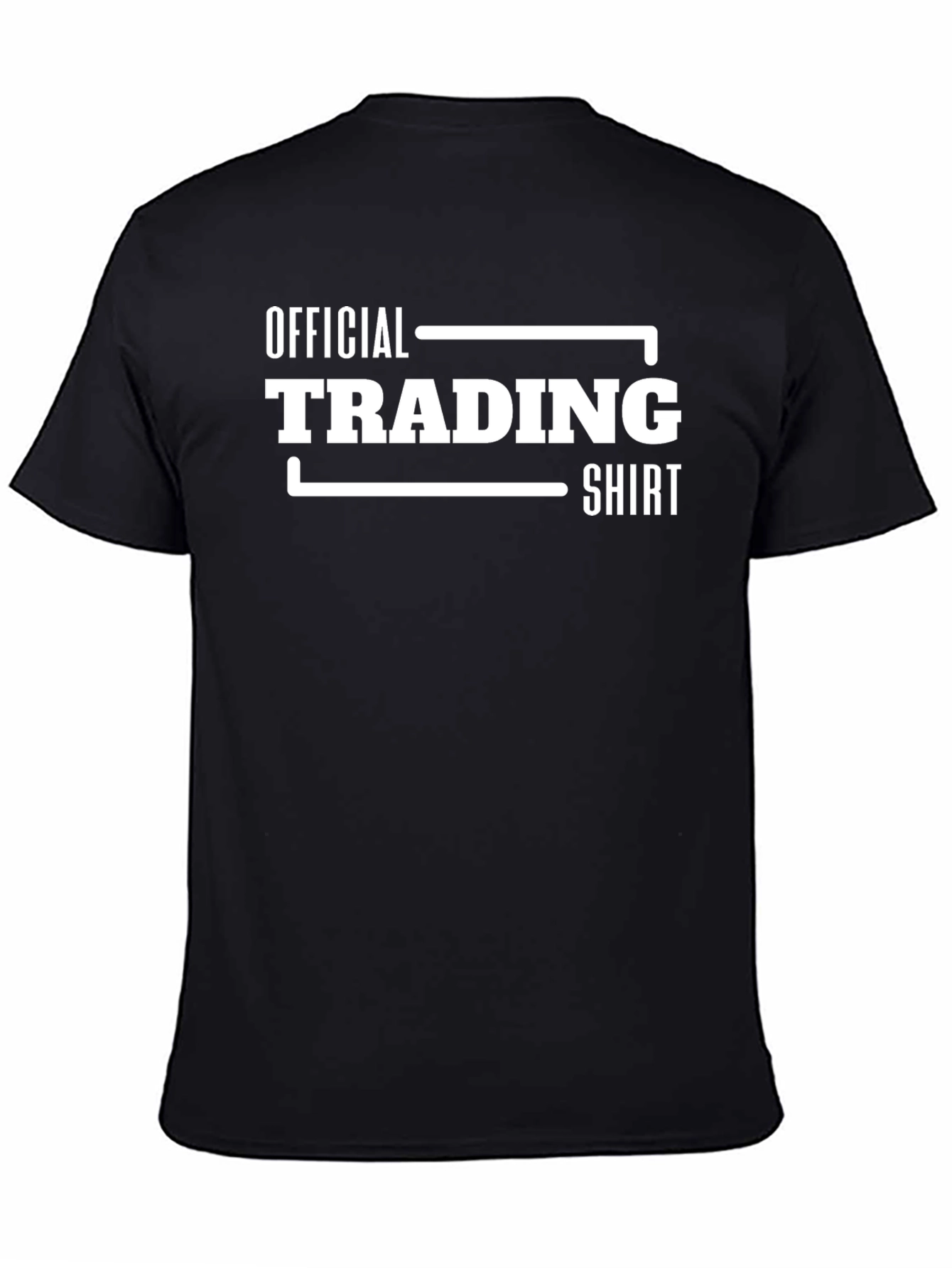 Black Official Trading Shirt - Black T-Shirt view 4