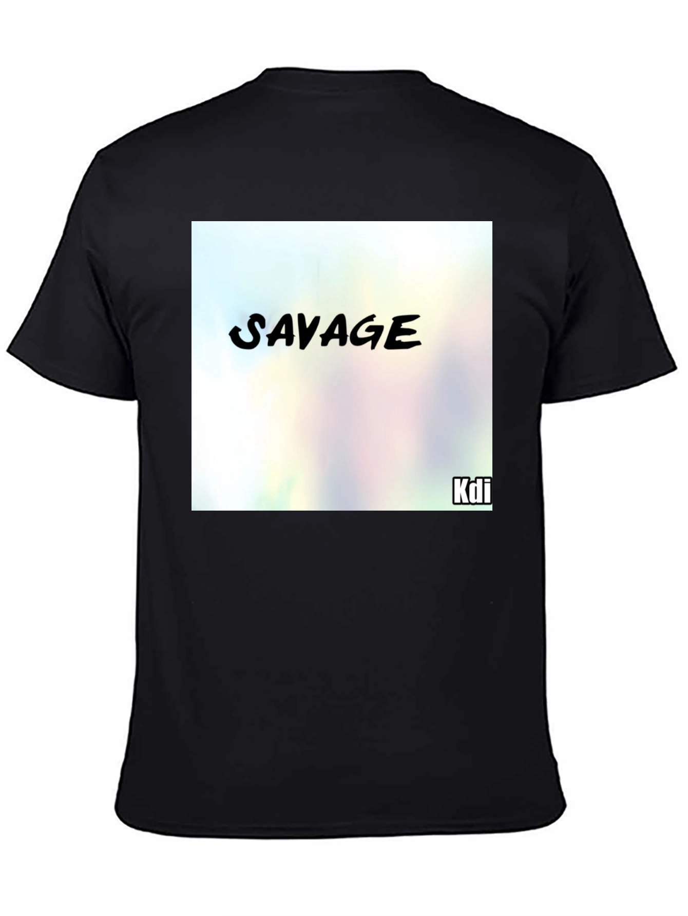 Black Savage Graphic T-Shirt - Trendy Streetwear view 4