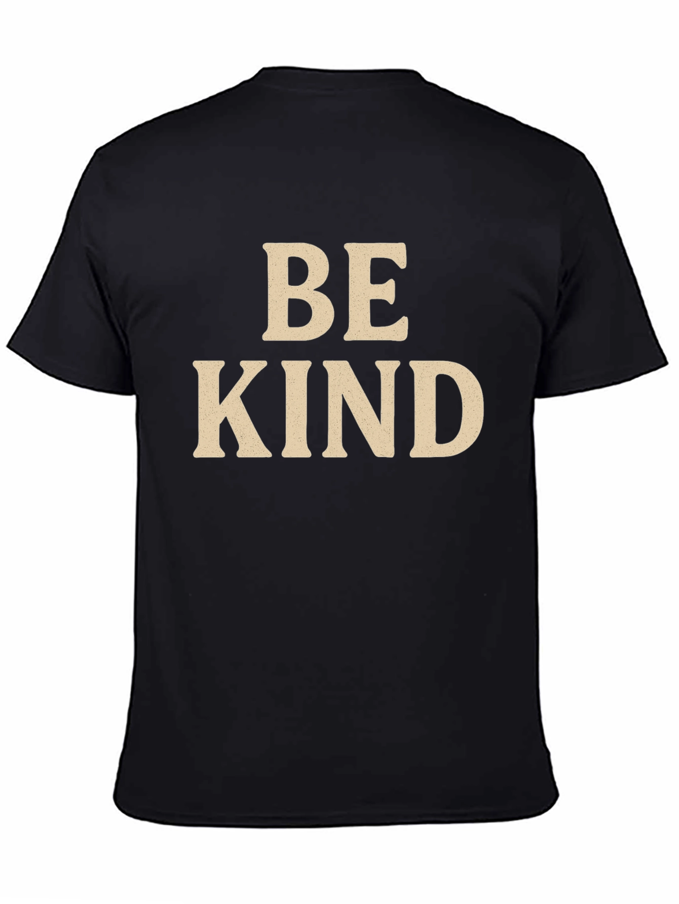 Black Be Kind Graphic T-Shirt - Positive Message view 4