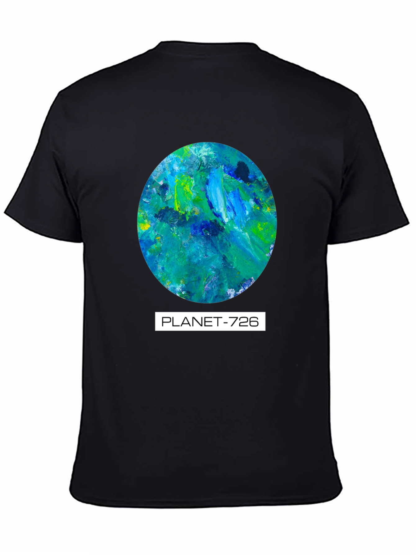Black Planet-726 Graphic Tee - Unique Artistic Design view 4