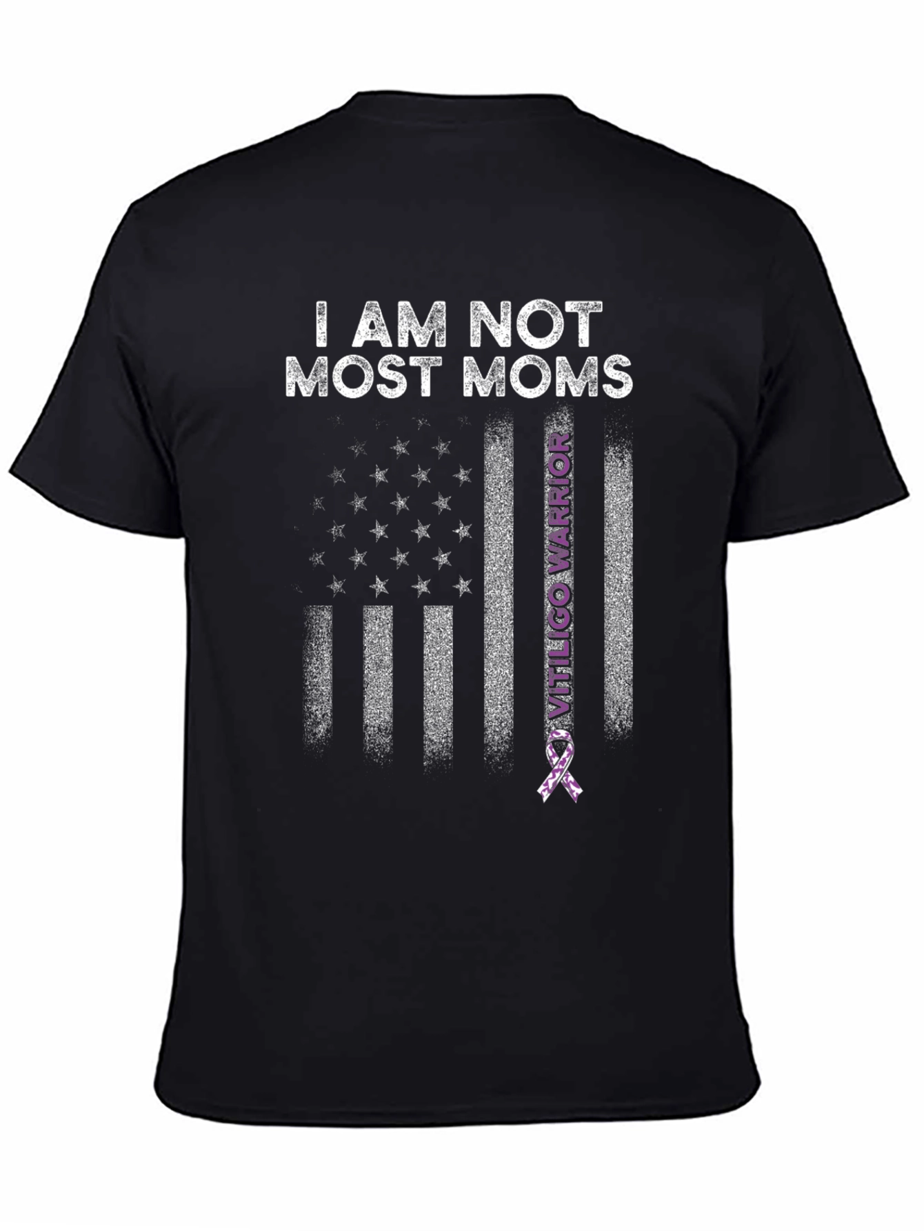 Black I AM NOT MOST MOMS T-Shirt view 4