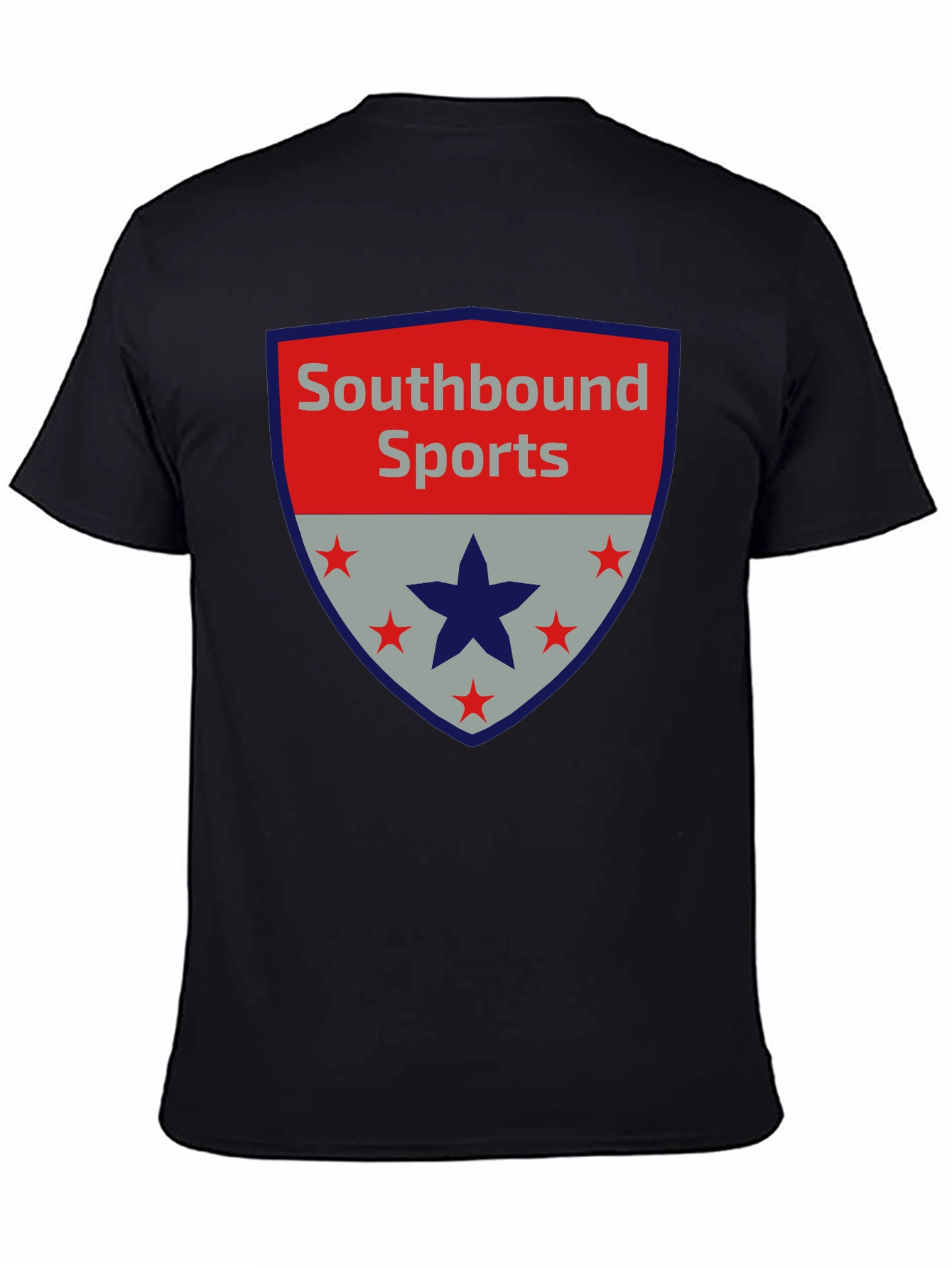 Black Southbound Sports Graphic Tee - Casual Comfort view 4