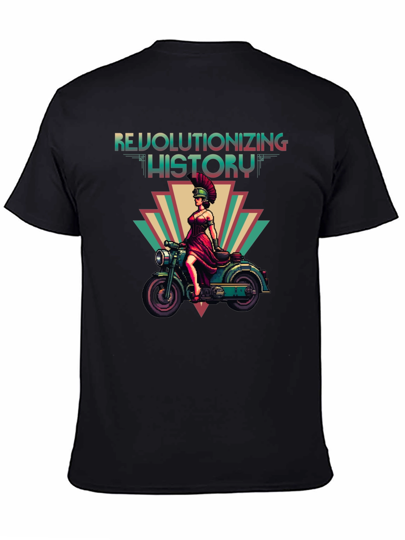 Black Revolutionizing History Graphic Tee view 4