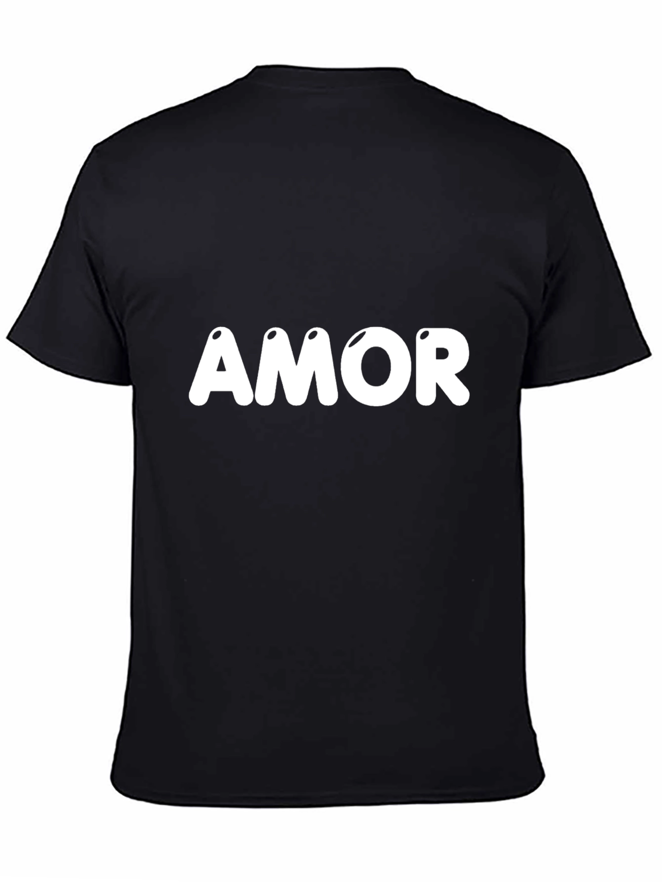 Black Amor T-Shirt - Stylish & Comfortable view 4