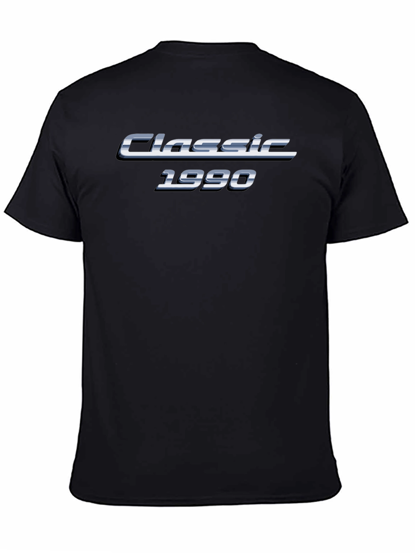Black Classic 1990 Black T-Shirt view 4
