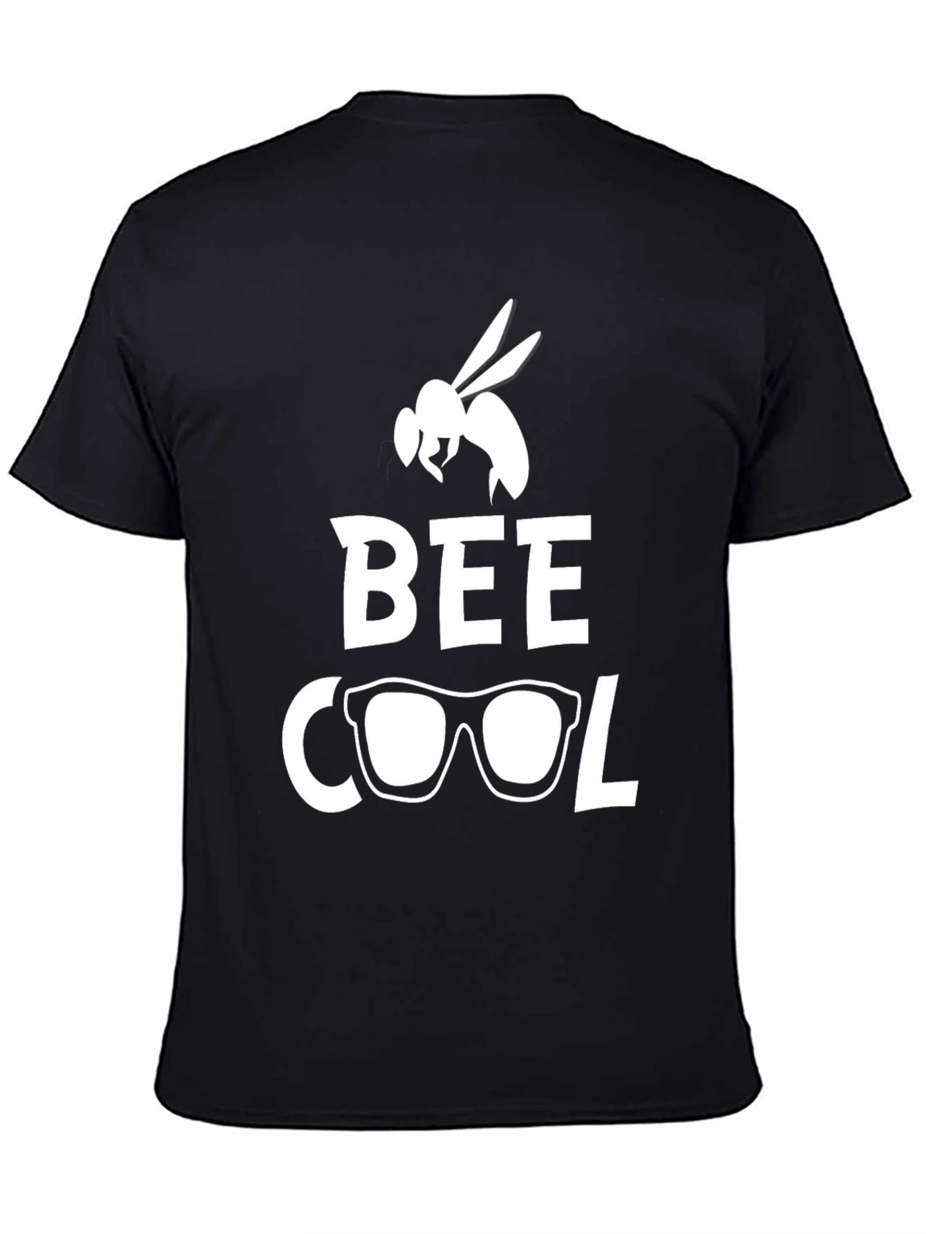 Black Bee Cool Graphic Tee - Men's Black T-Shirt view 4