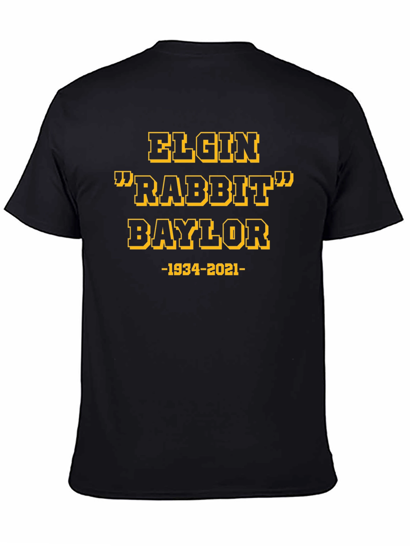 Elgin "Rabbit" Baylor Tribute T-Shirt - 4