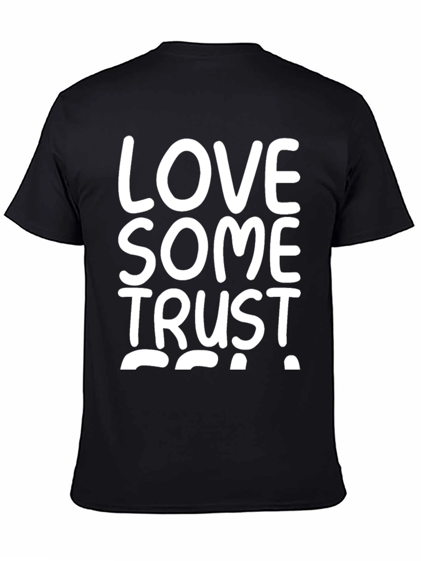 Black Love Some Trust Graphic Tee view 4