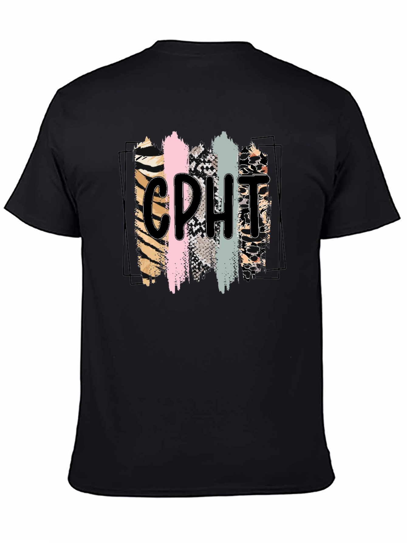 Black CPHT Animal Print T-Shirt view 4