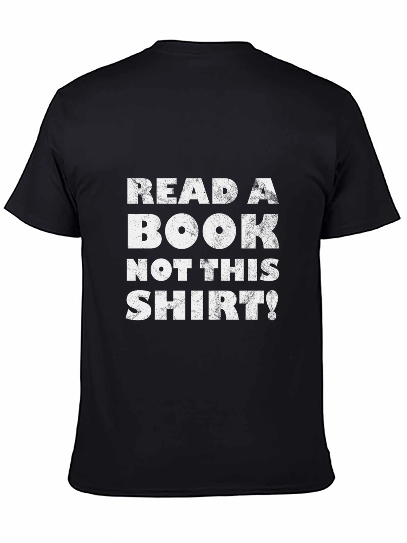 Black Read a Book T-Shirt -  Funny Book Lover Tee view 4
