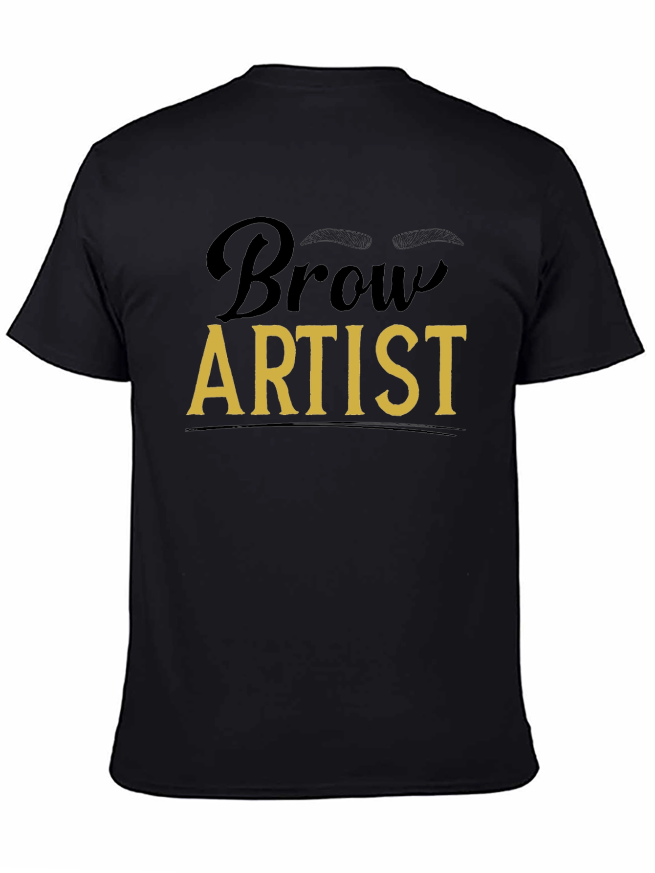 Black Brow Artist Graphic Tee - Stylish & Comfortable view 4