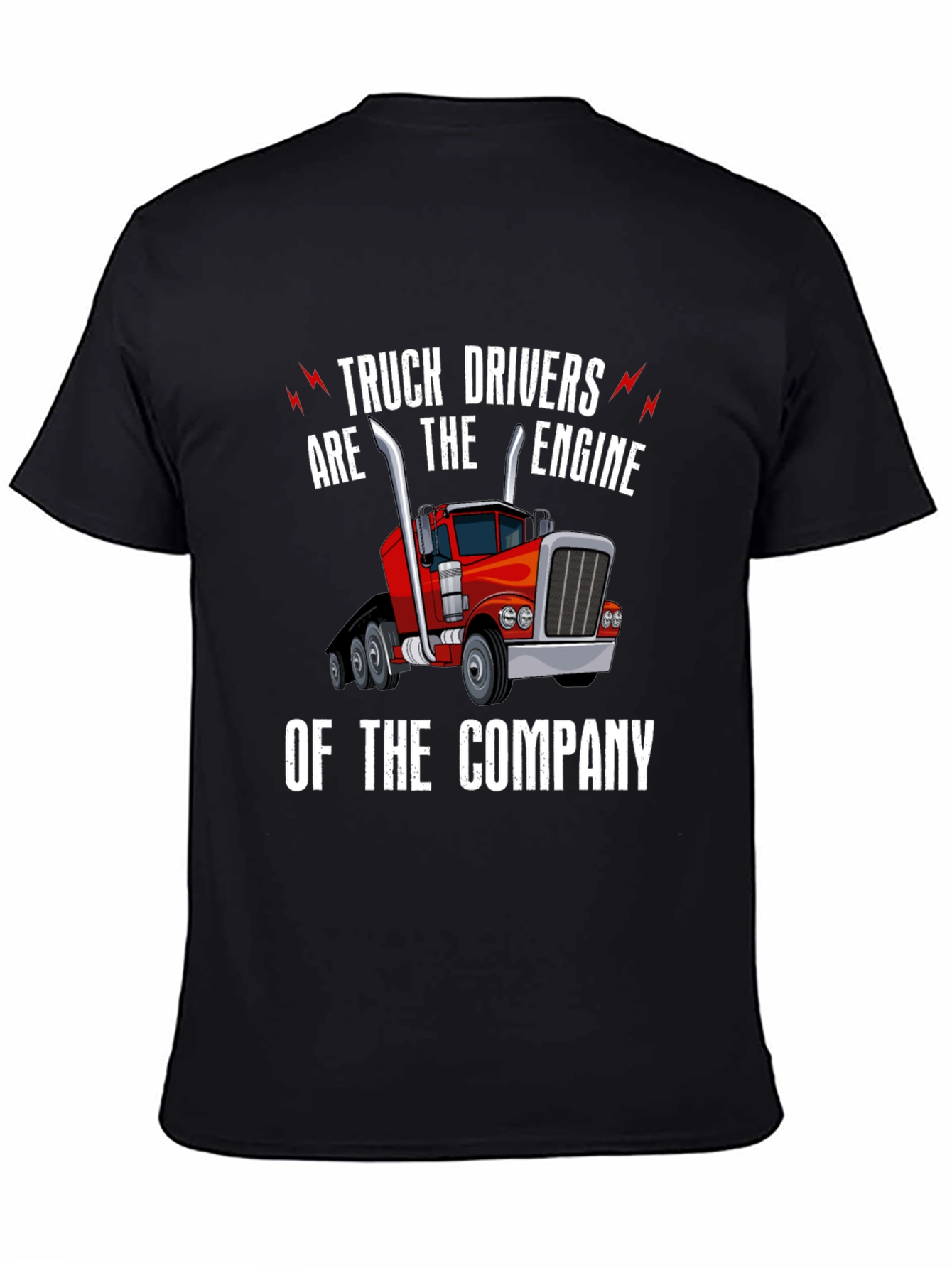 Truck Drivers Engine T-Shirt - 4