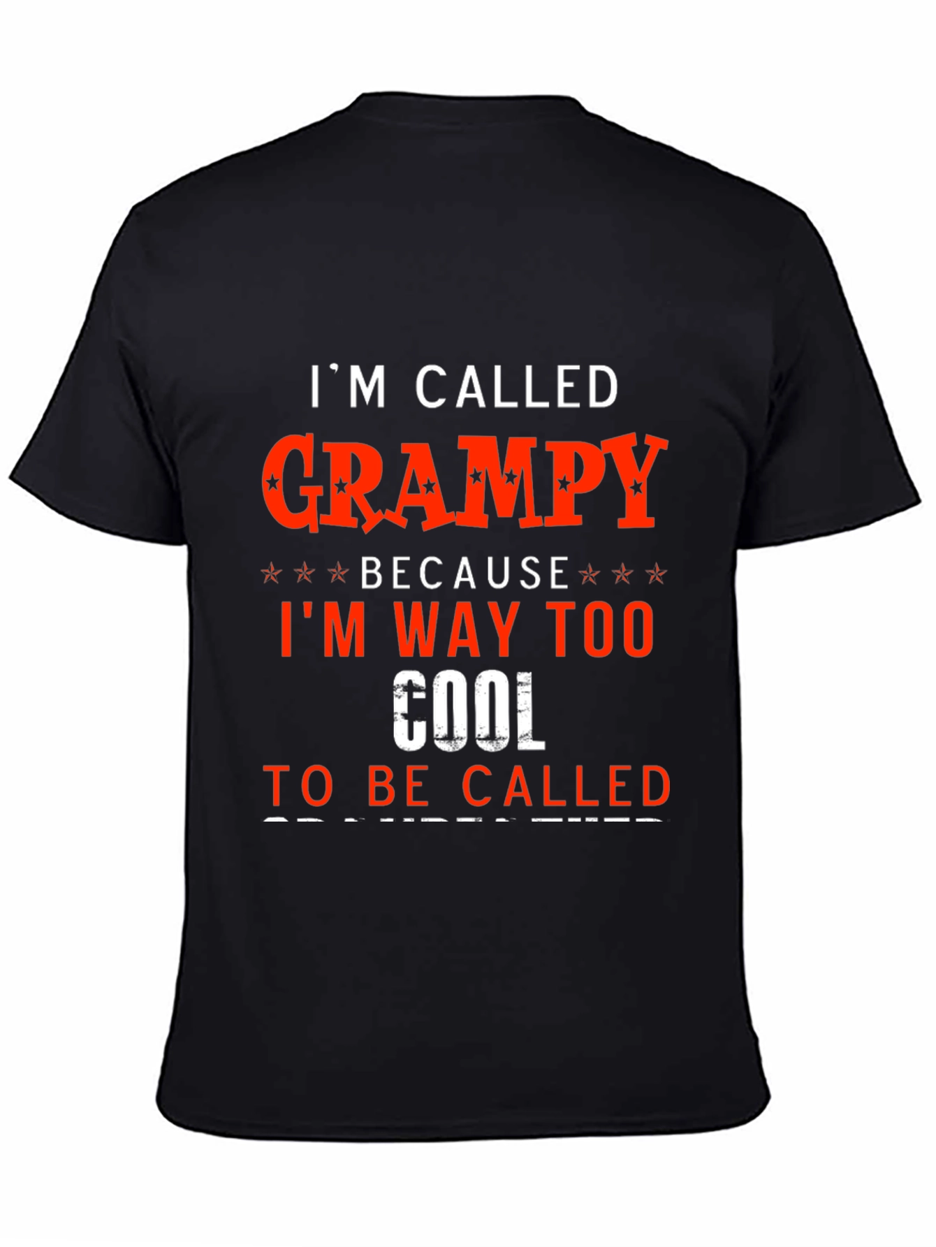 Grampy Cool Graphic Tee - Grandpa Shirt - 4