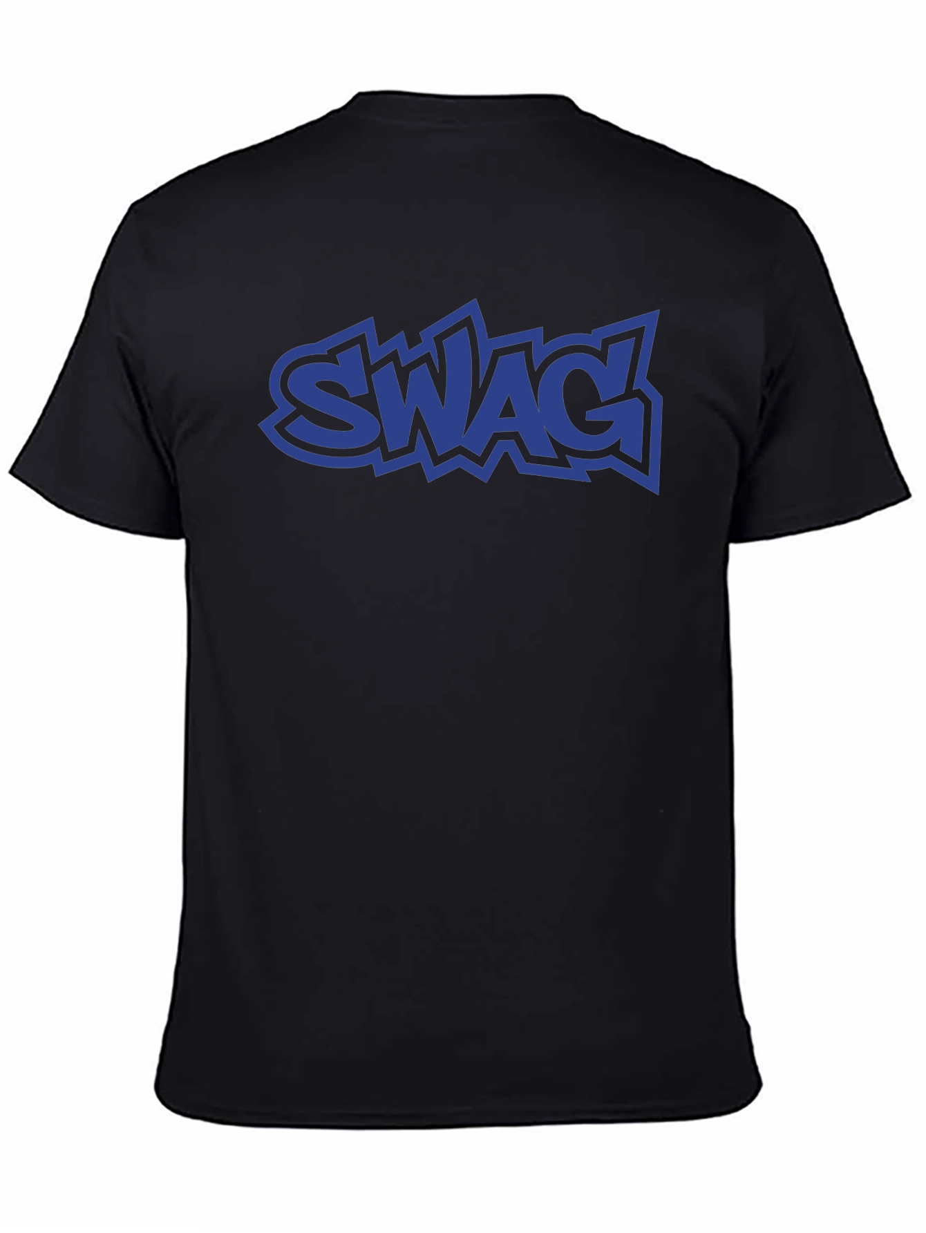 Black Swag Graphic Black T-Shirt view 4