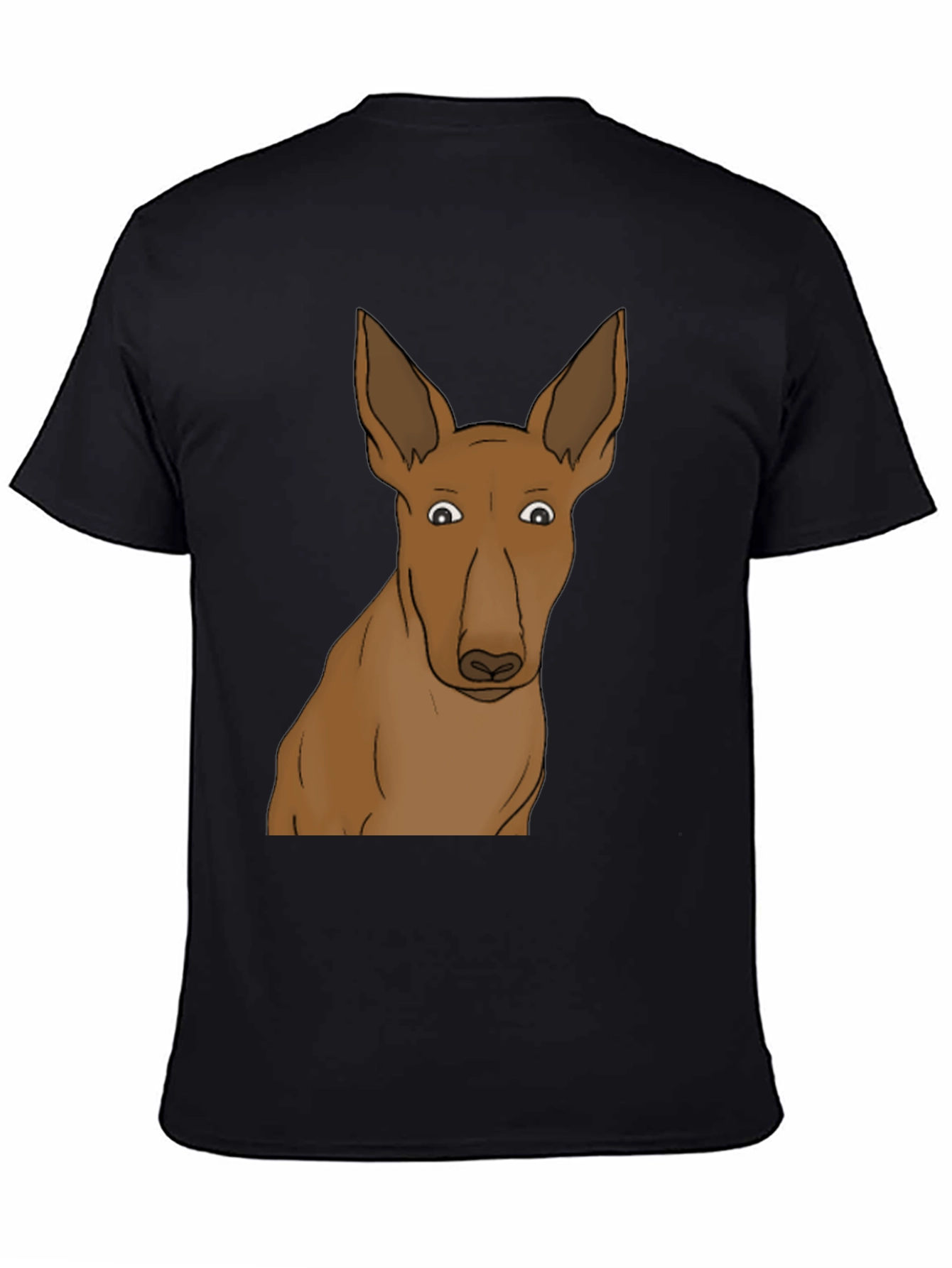 Black Dog Graphic Black T-Shirt view 4